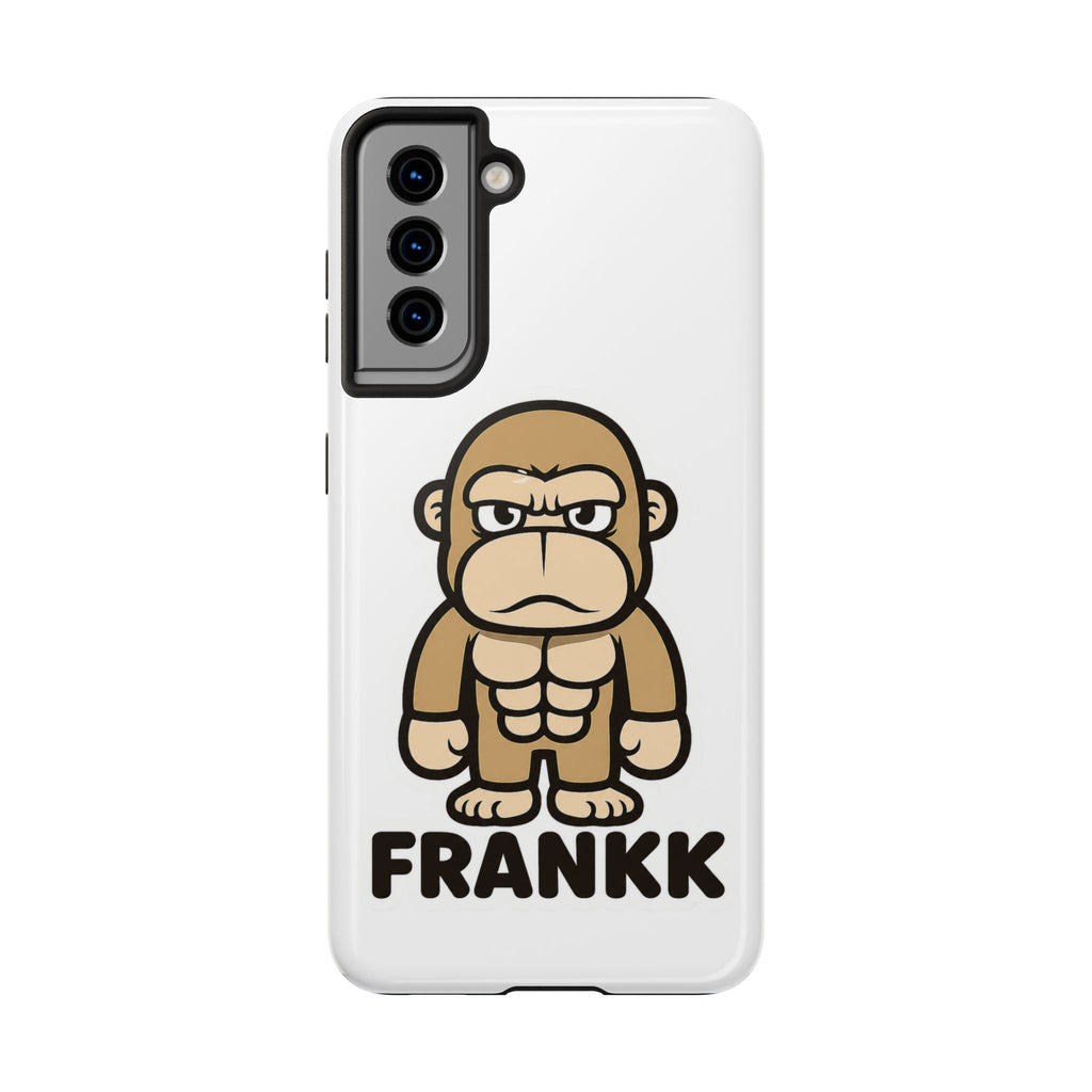 FRANKK The Ape "Essentials" Tough Phone Case - White
