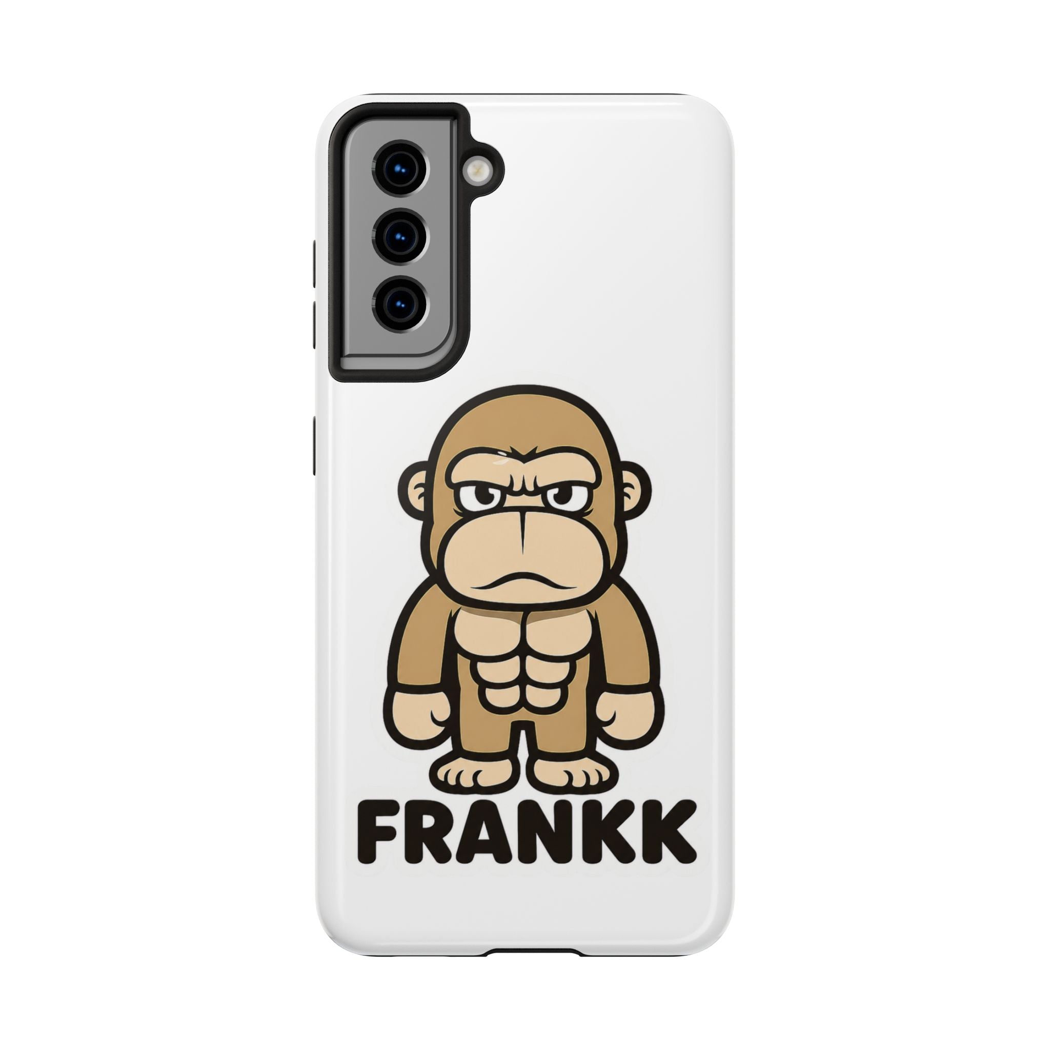 FRANKK The Ape "Essentials" Tough Phone Case - White
