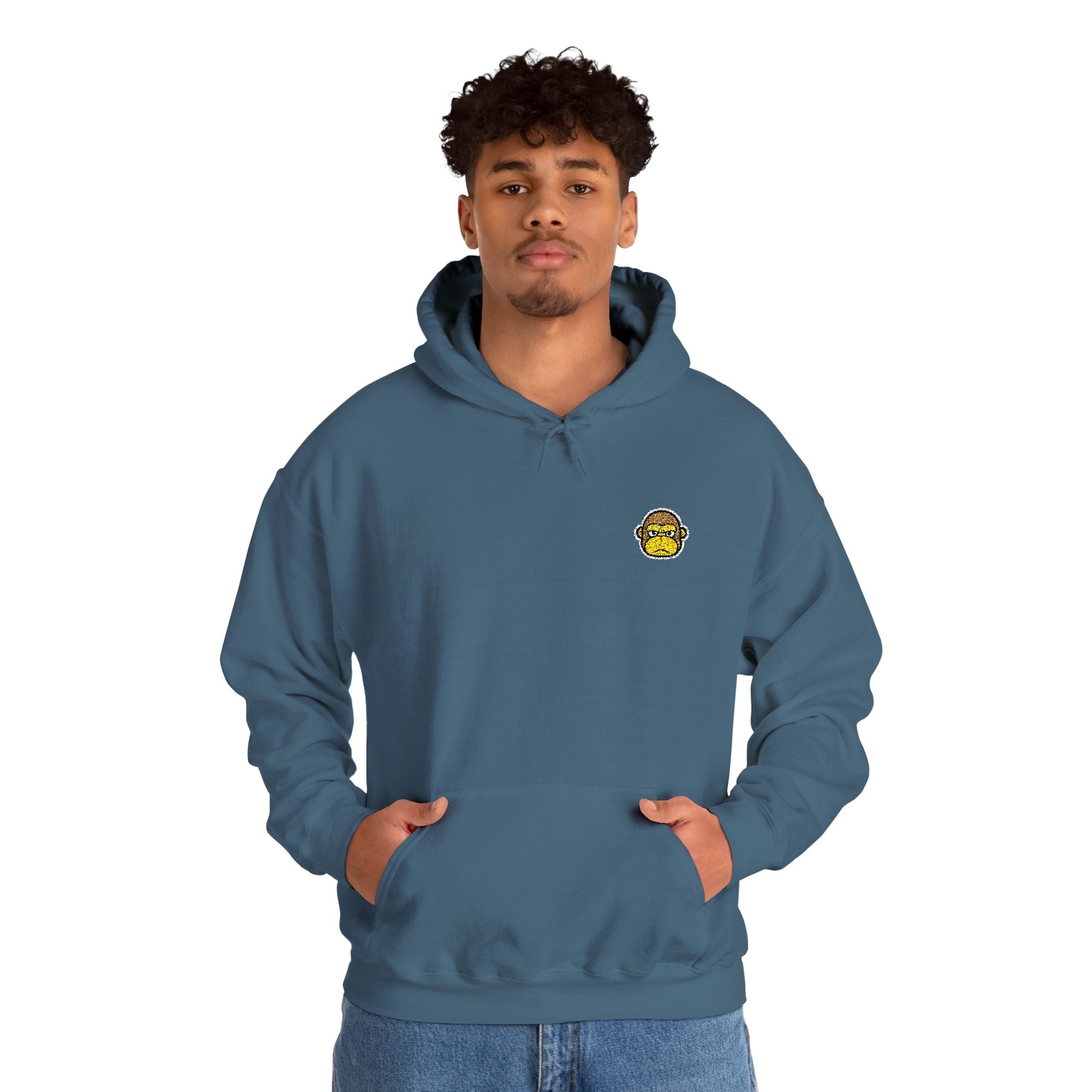 FRANKK The Ape "Essentials" Embroidered Hoodie 2 — Unisex Sweatshirt