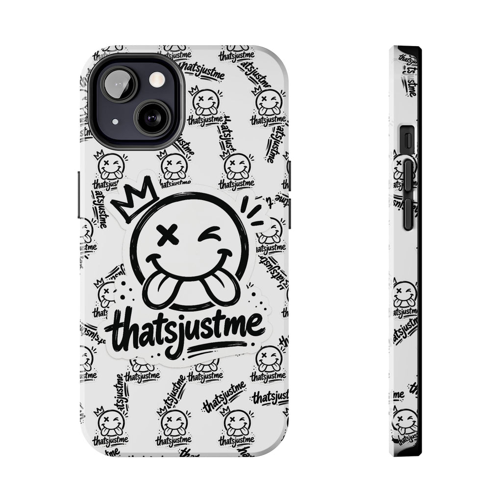 thatsjustme "Overload" Tough Phone Case - White