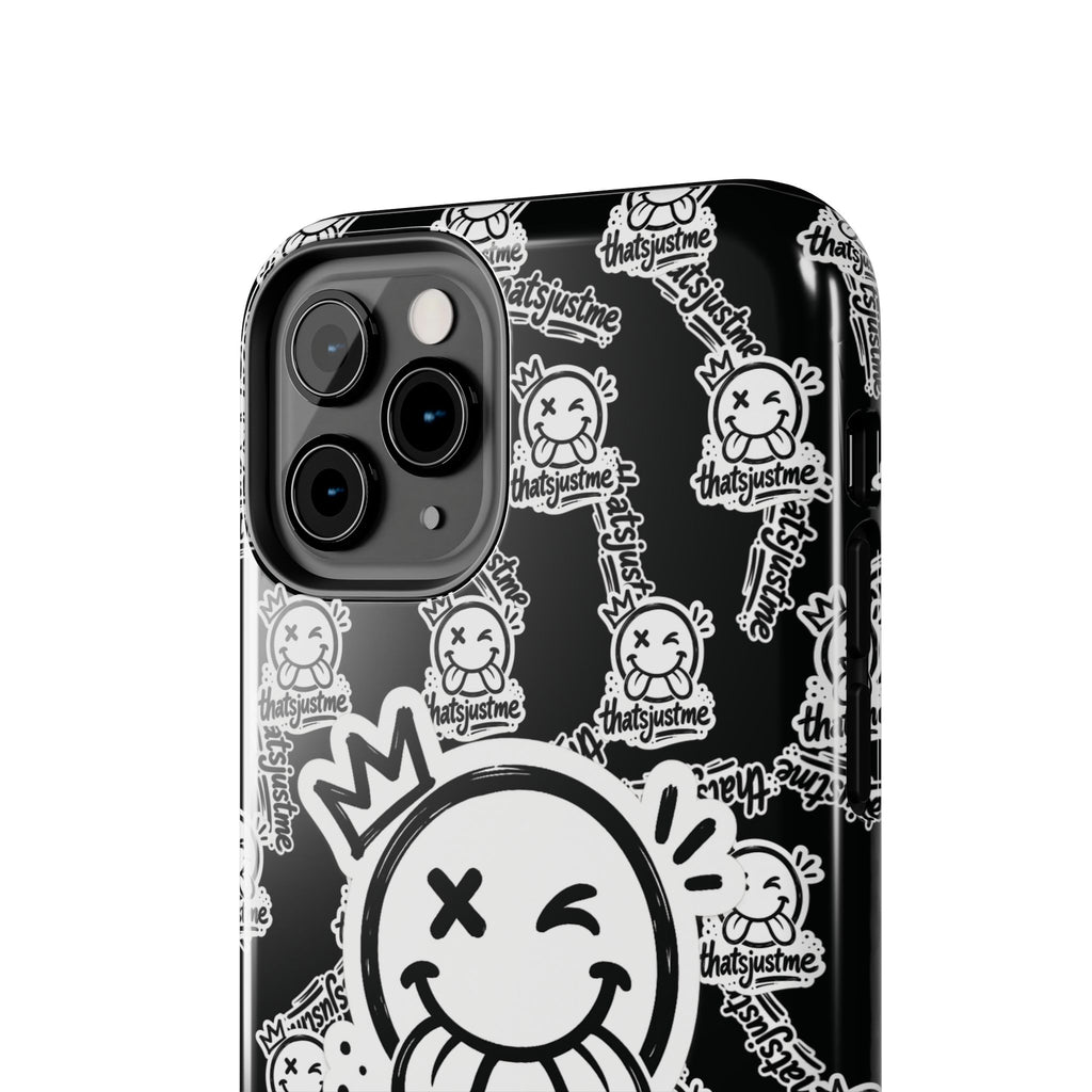 thatsjustme "Overload" Tough Phone Case - Black