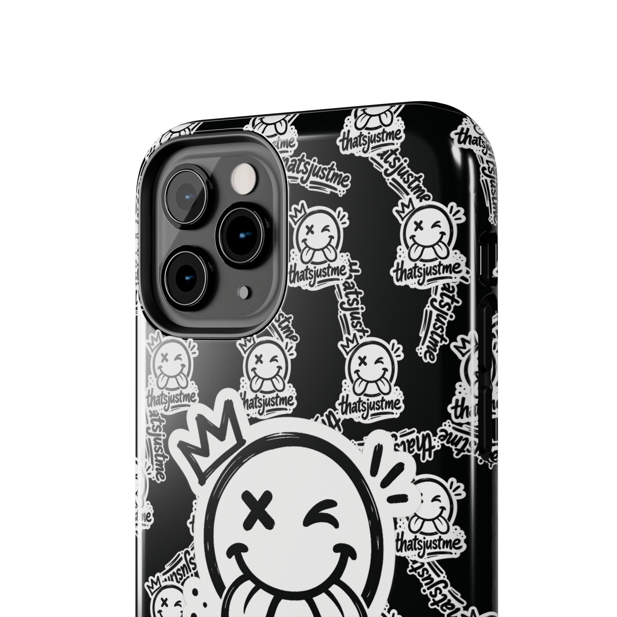 thatsjustme "Overload" Tough Phone Case - Black