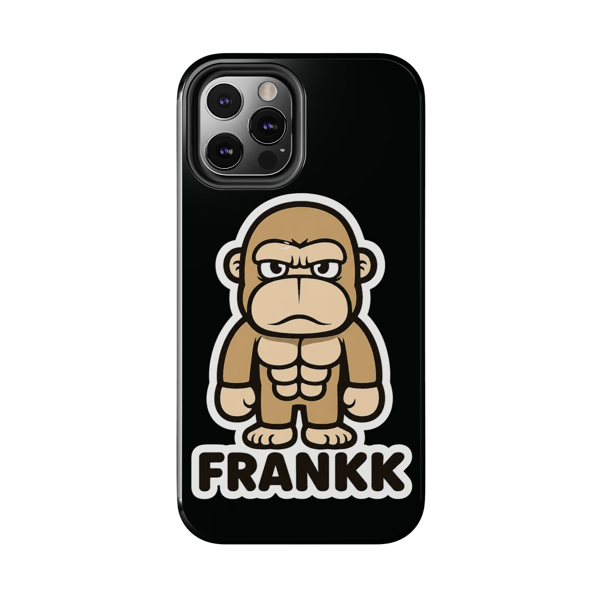 FRANKK The Ape "Essentials" Tough Phone Case - Black