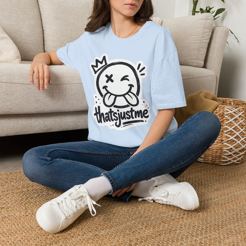 thatsjustme "OG" Crown Smiley Graphic Tee - Unisex T-Shirt