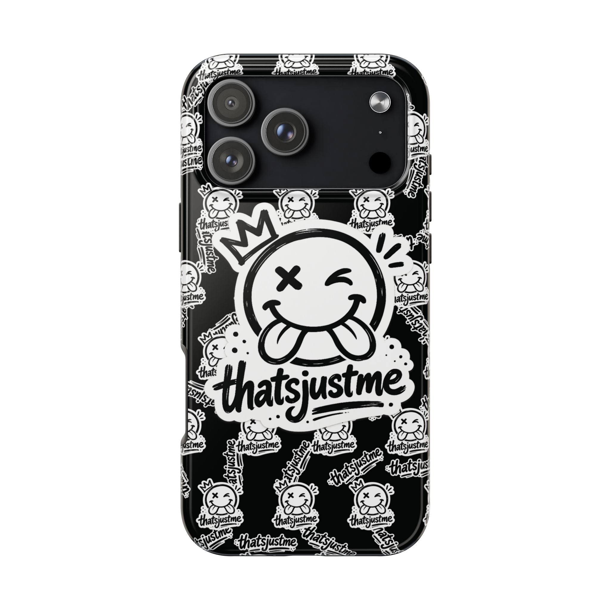 thatsjustme "Overload" Tough Phone Case - Black