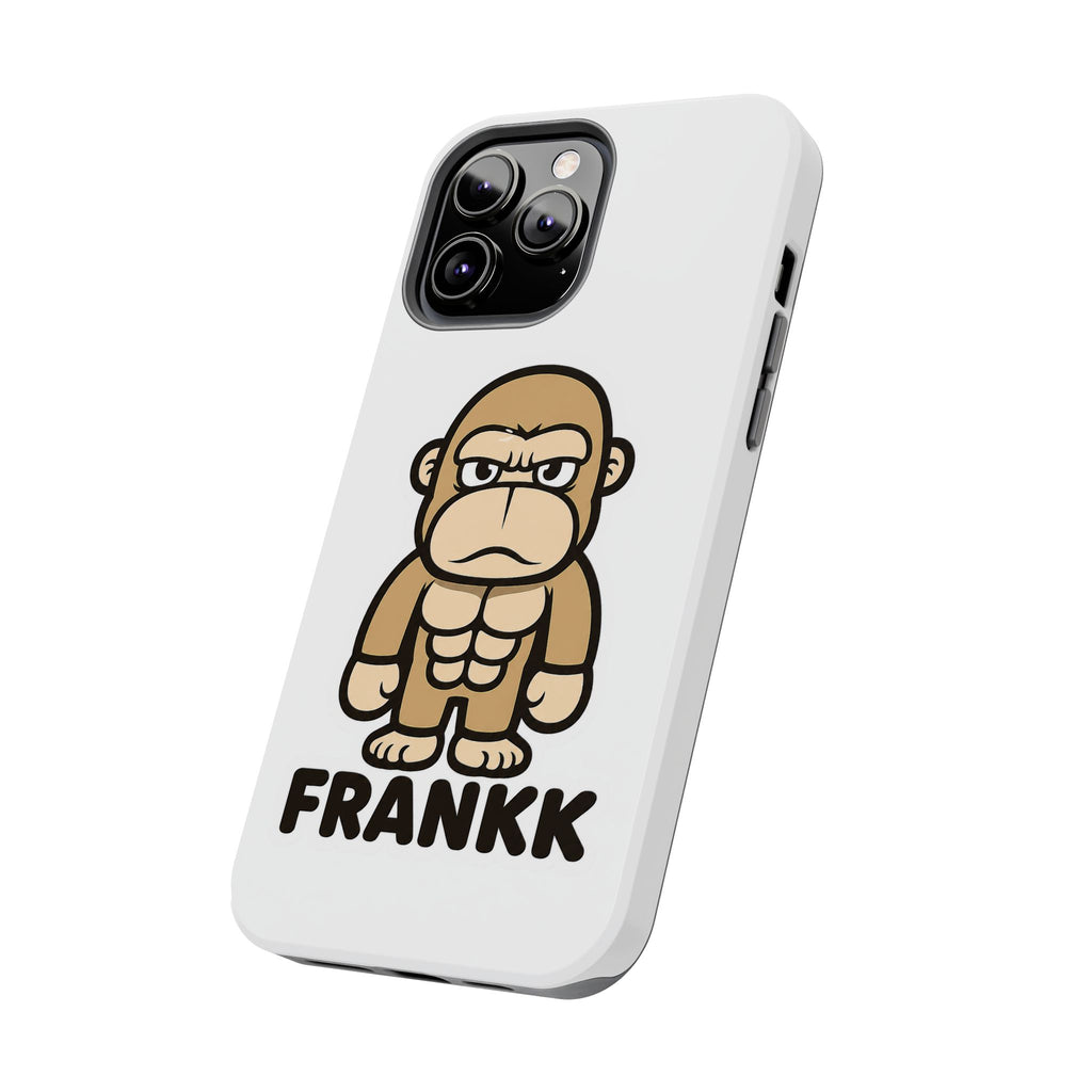 FRANKK The Ape "Essentials" Tough Phone Case - White