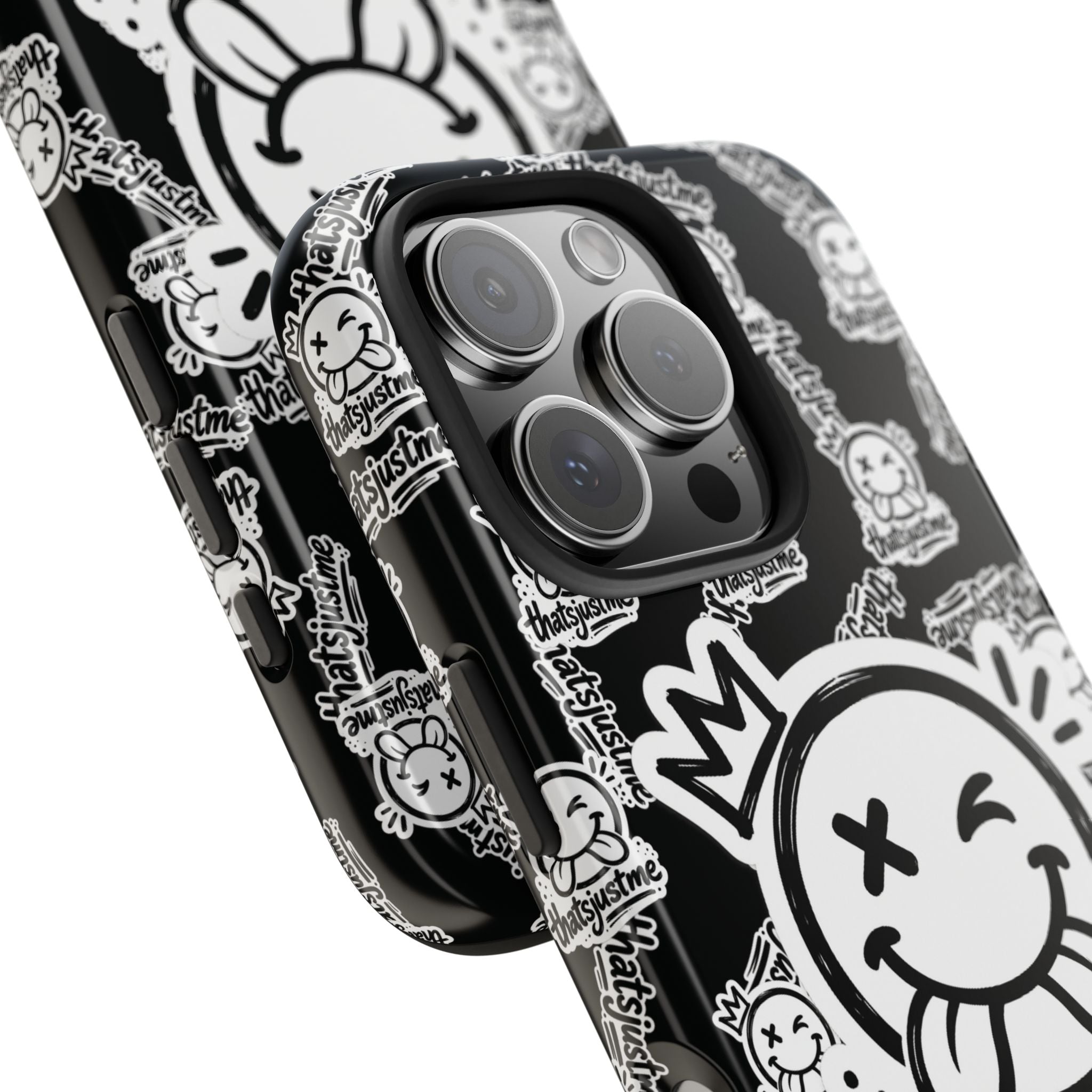 thatsjustme "Overload" Tough Phone Case - Black
