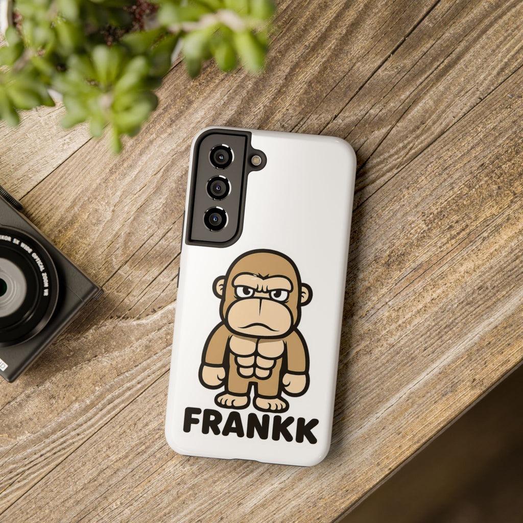 FRANKK The Ape "Essentials" Tough Phone Case - White