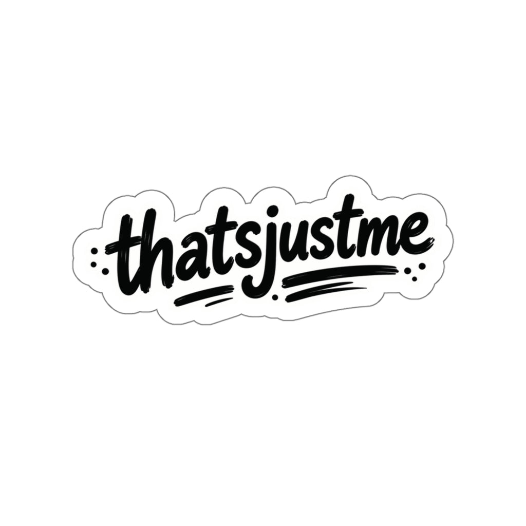 thatsjustme "OG" Text - Die Cut Sticker