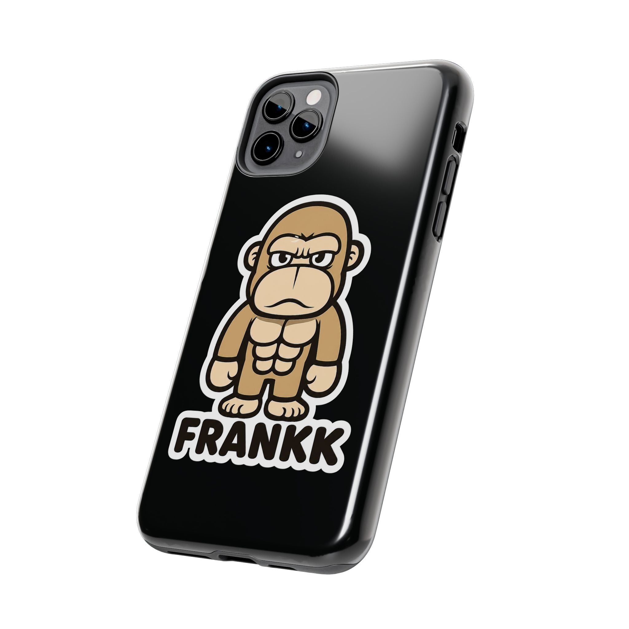 FRANKK The Ape "Essentials" Tough Phone Case - Black