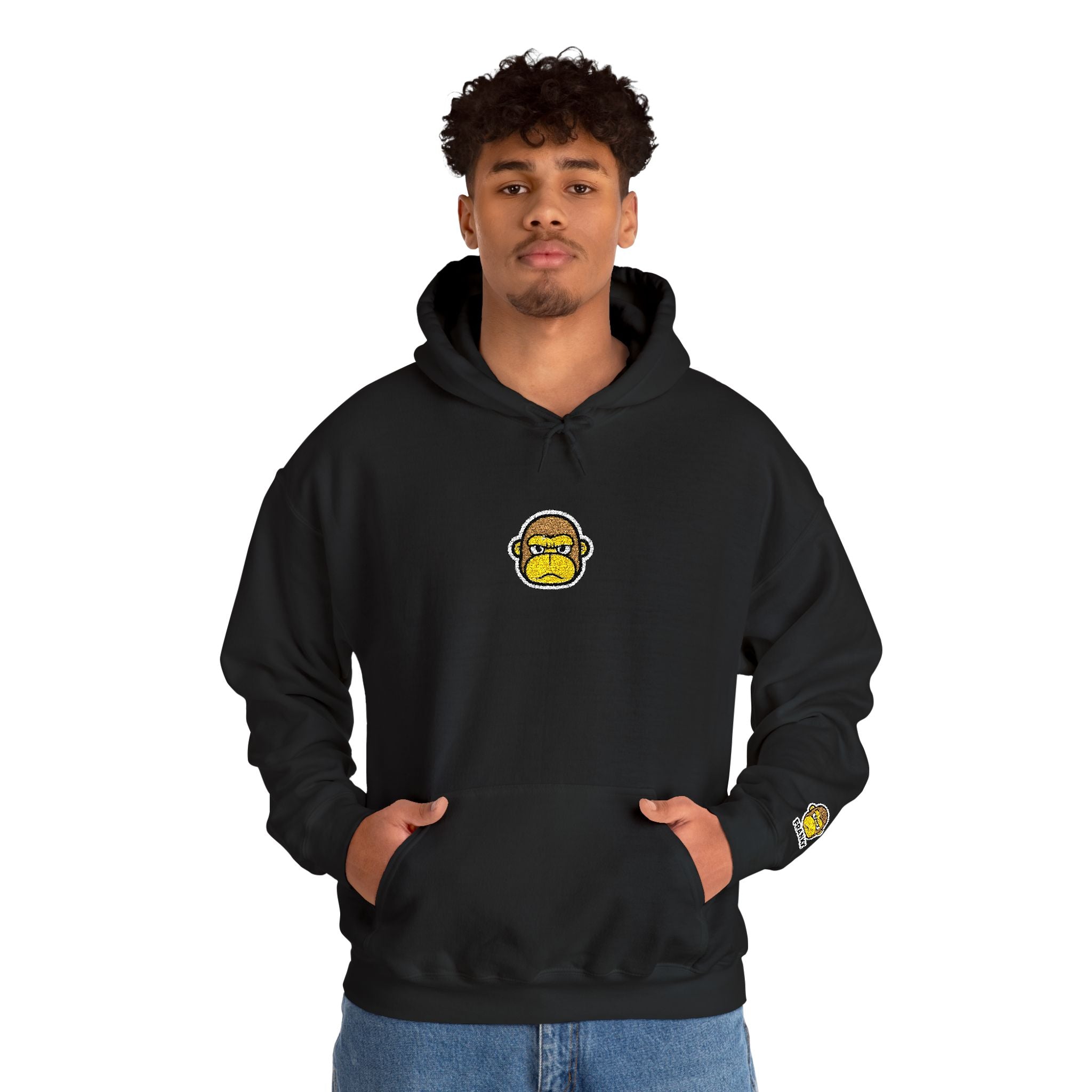 FRANKK The Ape "Essentials" Embroidered Hoodie - Unisex Sweatshirt