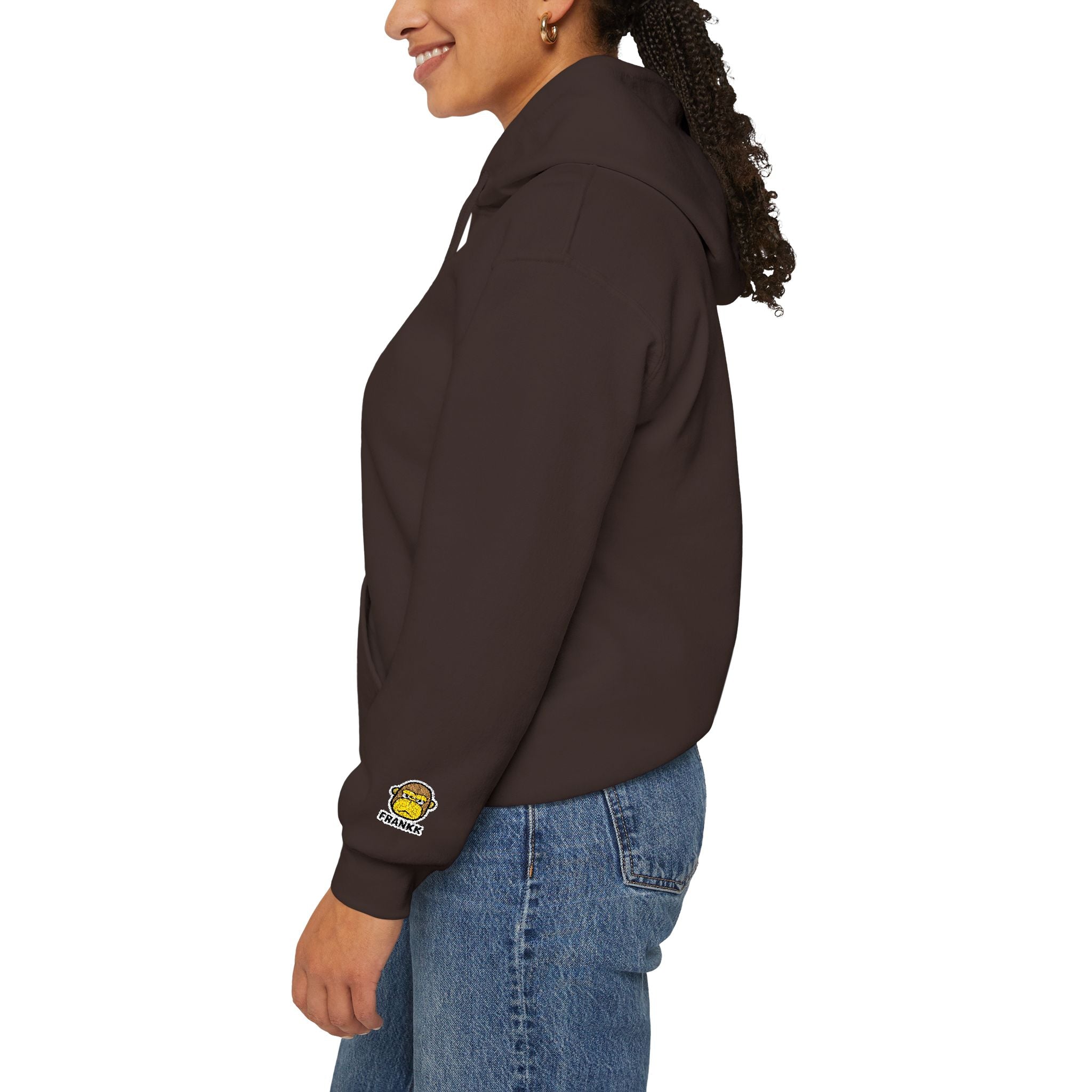 FRANKK The Ape "Essentials" Embroidered Hoodie - Unisex Sweatshirt