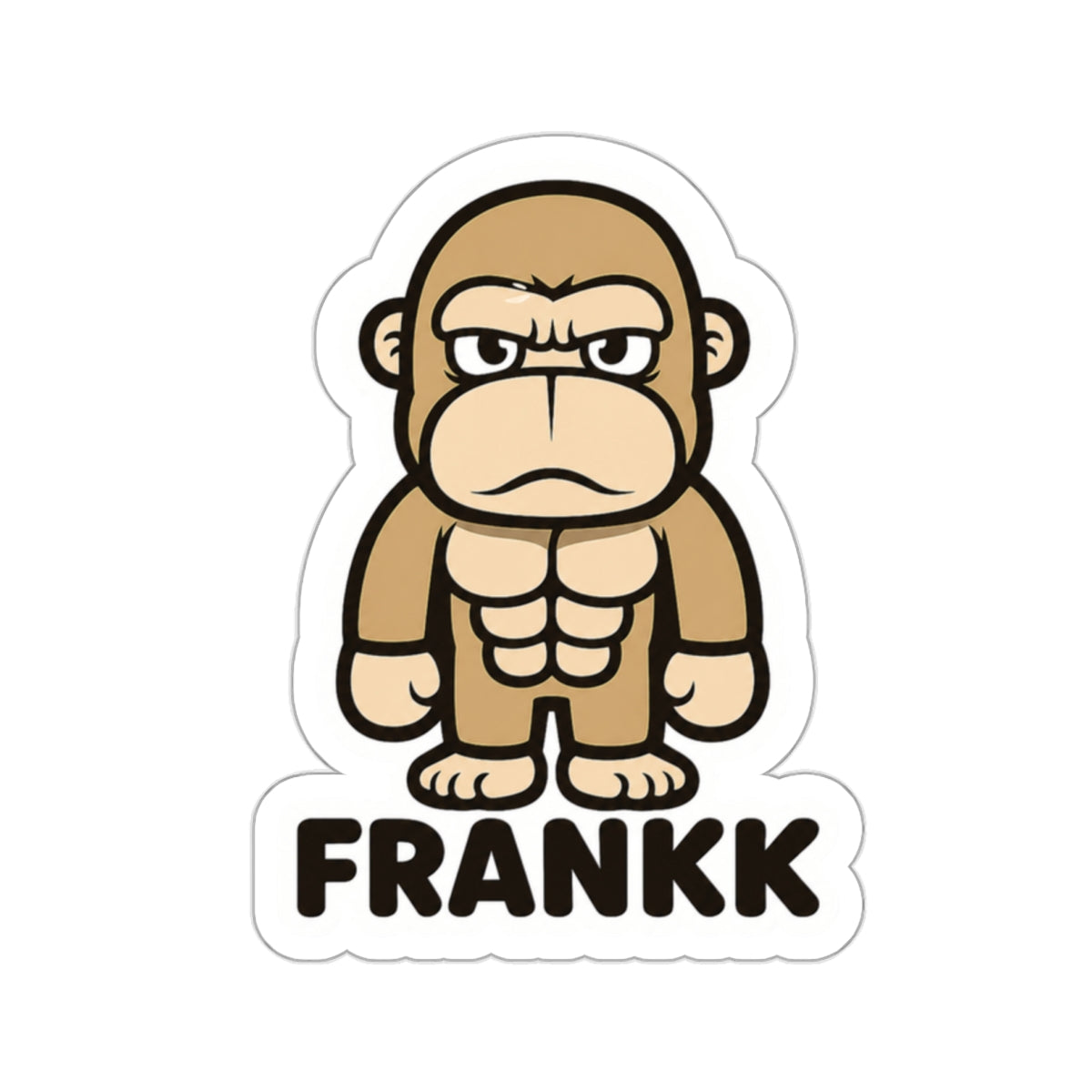 FRANKK The Ape "Essentials" - Die-Cut Sticker