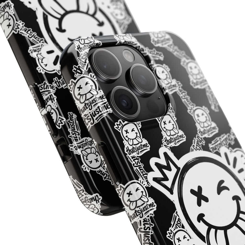 thatsjustme "Overload" Tough Phone Case - Black