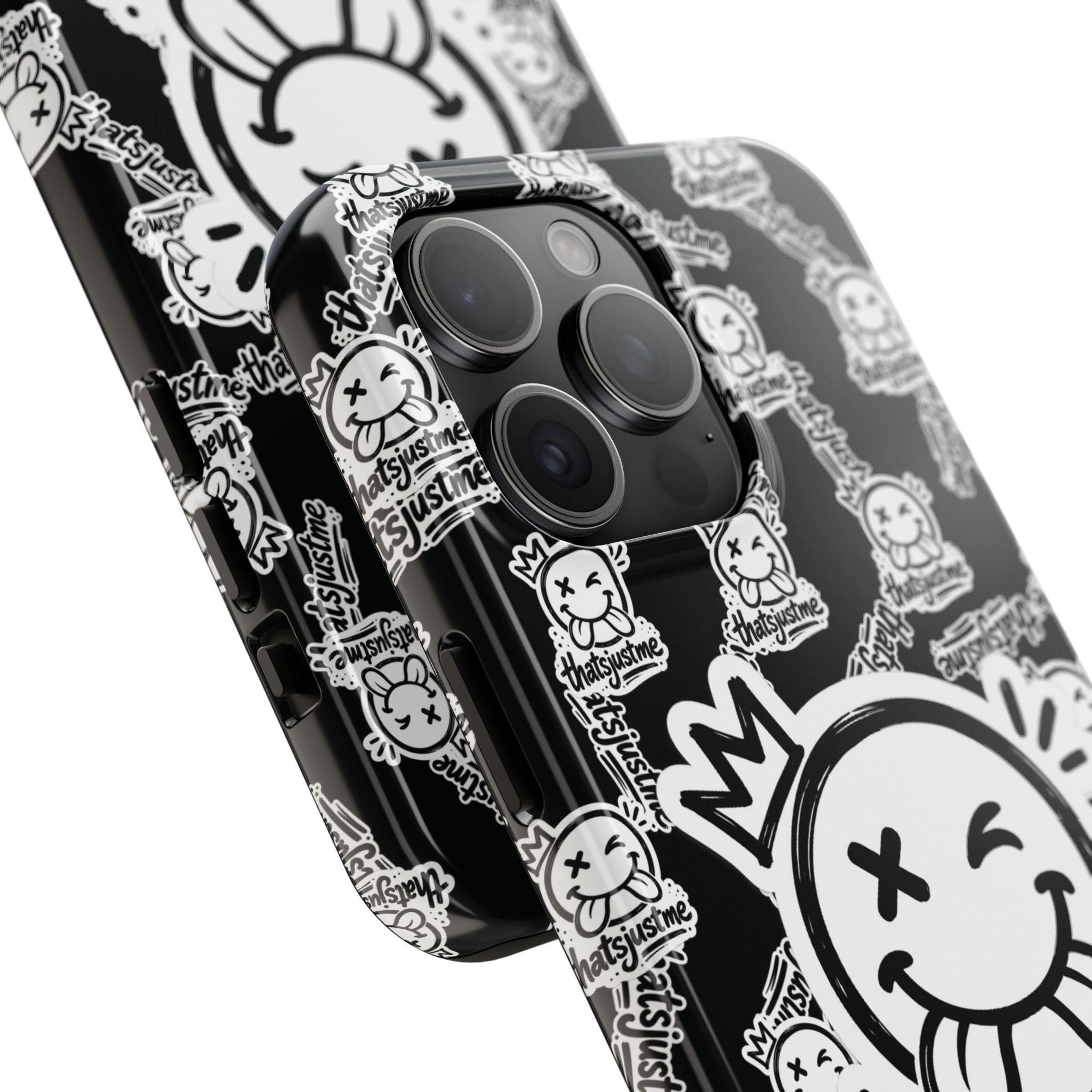 thatsjustme "Overload" Tough Phone Case - Black
