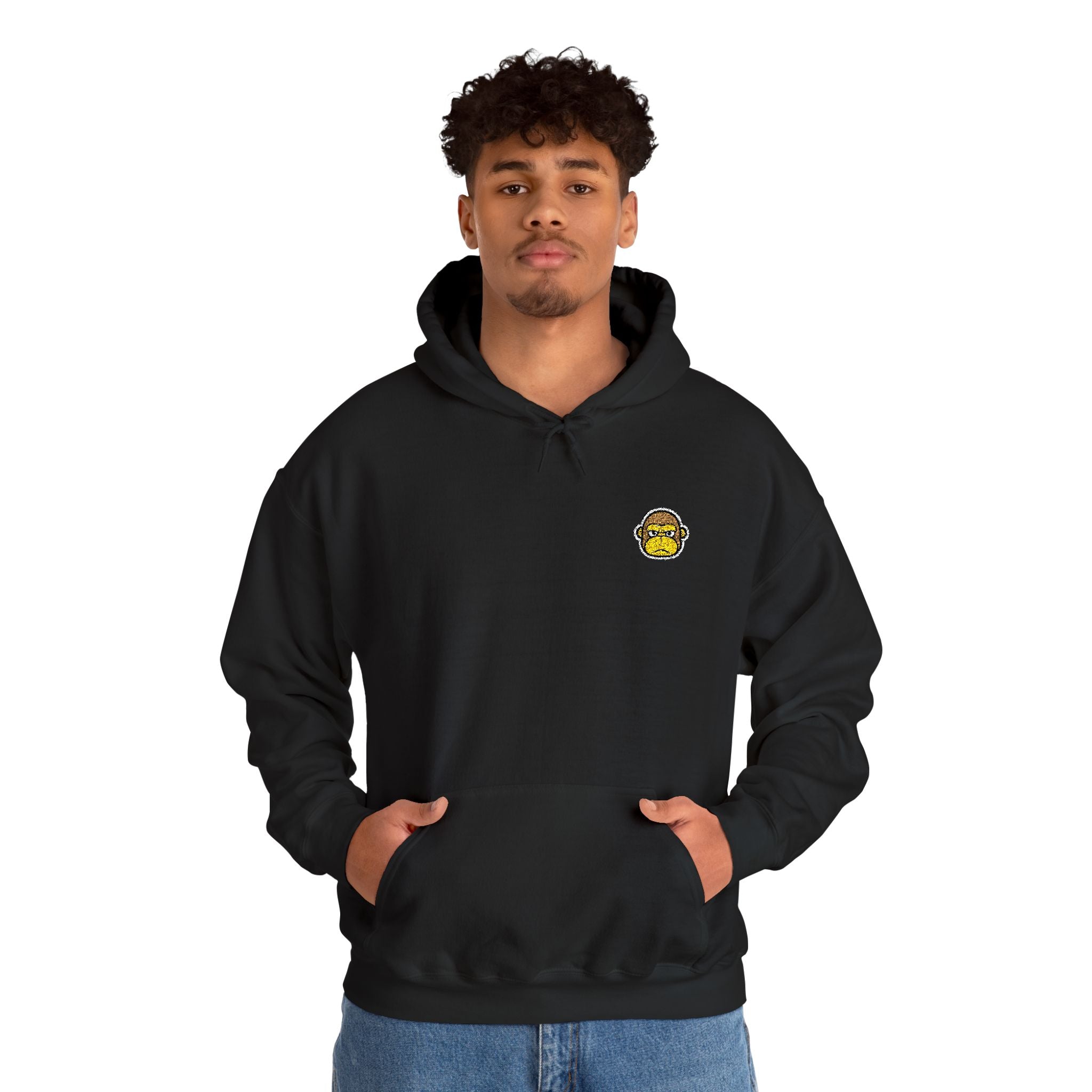 FRANKK The Ape "Essentials" Embroidered Hoodie 2 — Unisex Sweatshirt