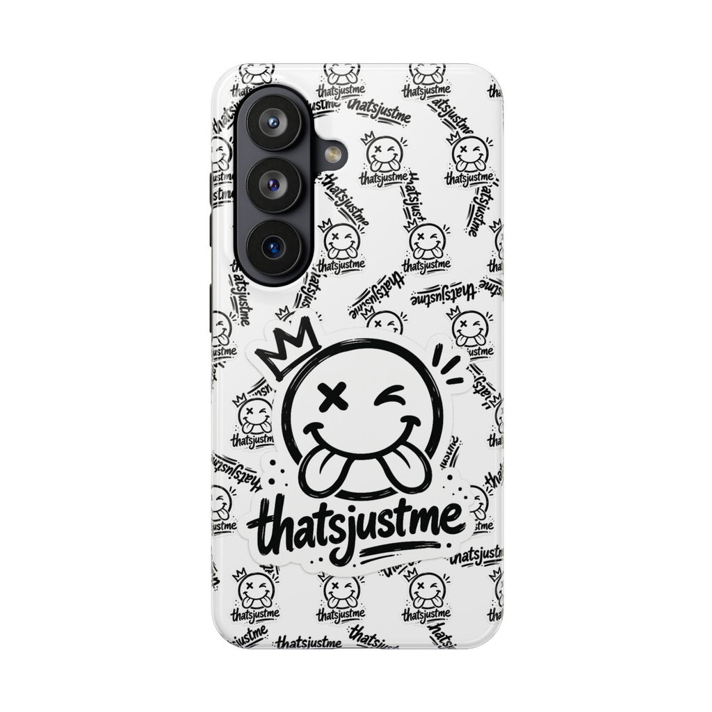 thatsjustme "Overload" Tough Phone Case - White
