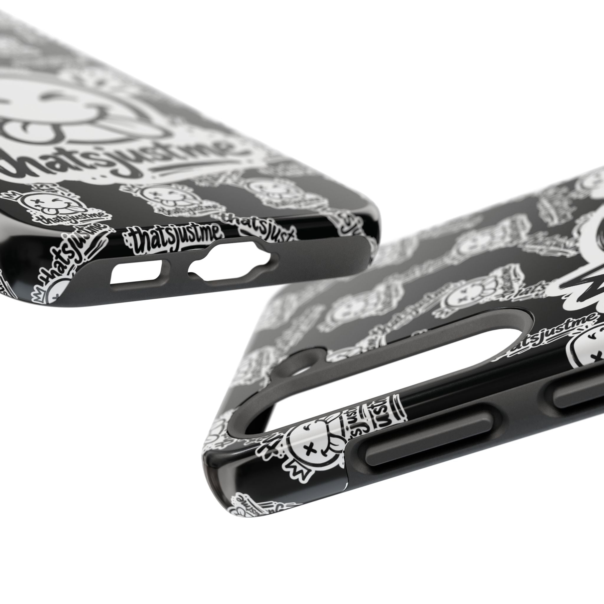 thatsjustme "Overload" Tough Phone Case - Black