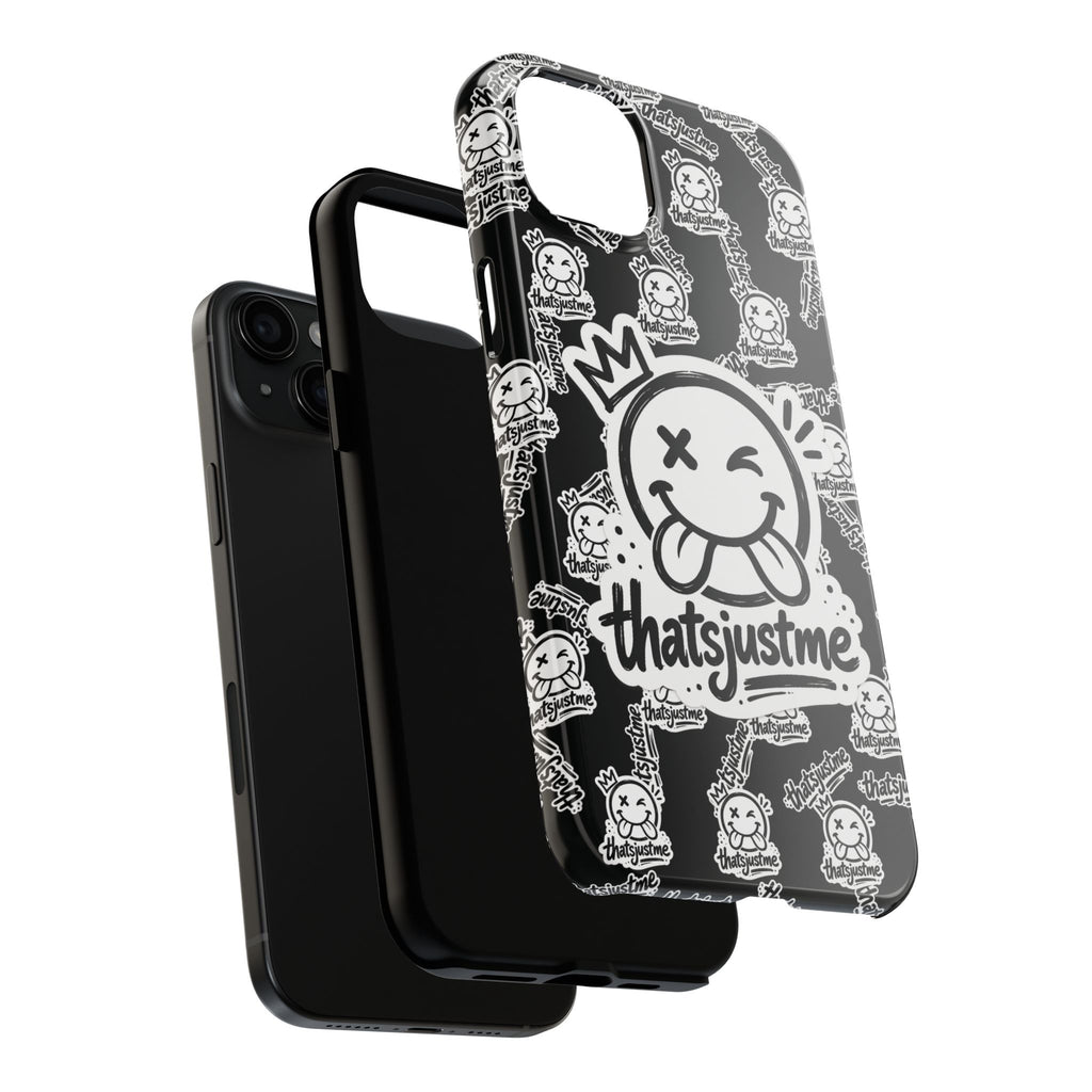 thatsjustme "Overload" Tough Phone Case - Black