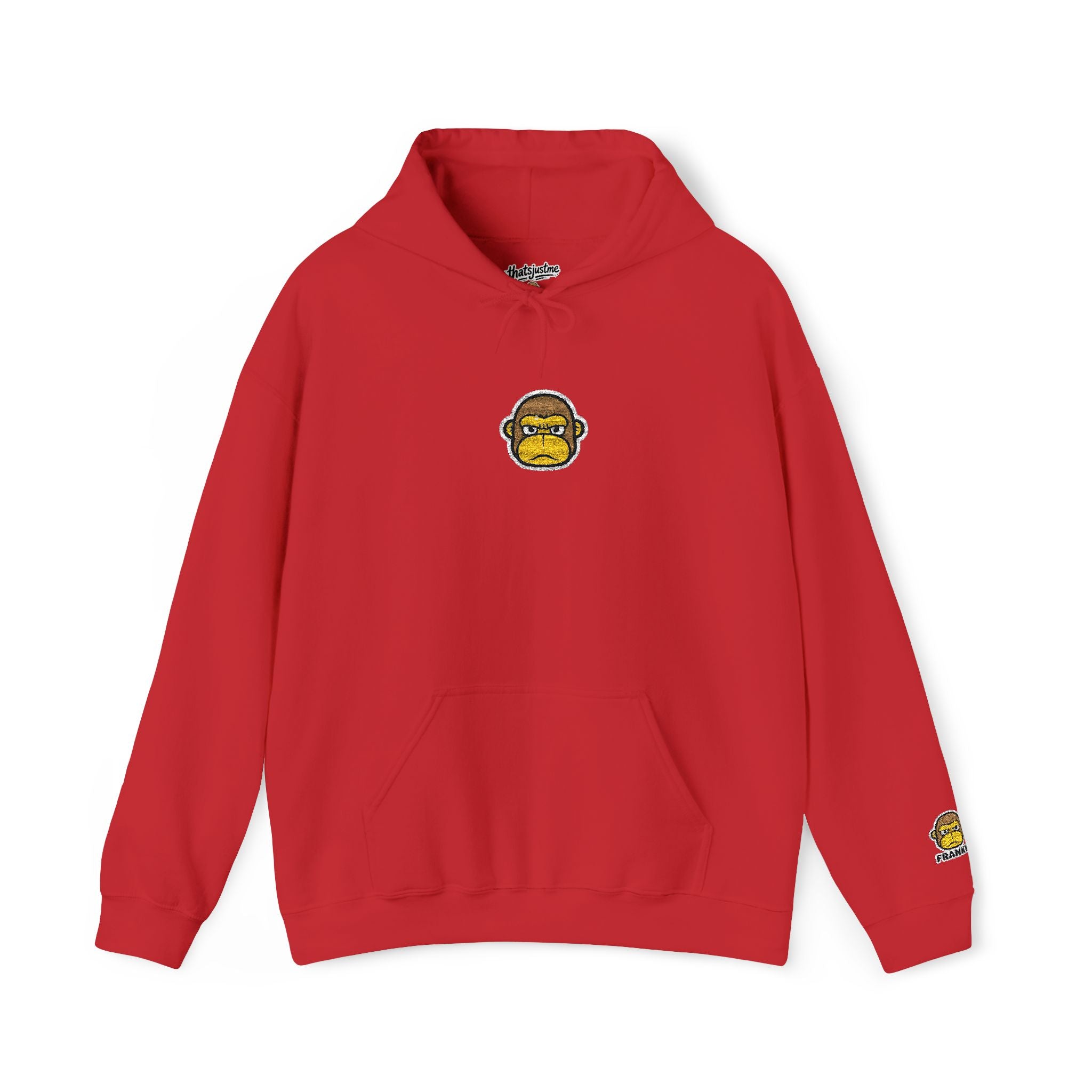 FRANKK The Ape "Essentials" Embroidered Hoodie - Unisex Sweatshirt