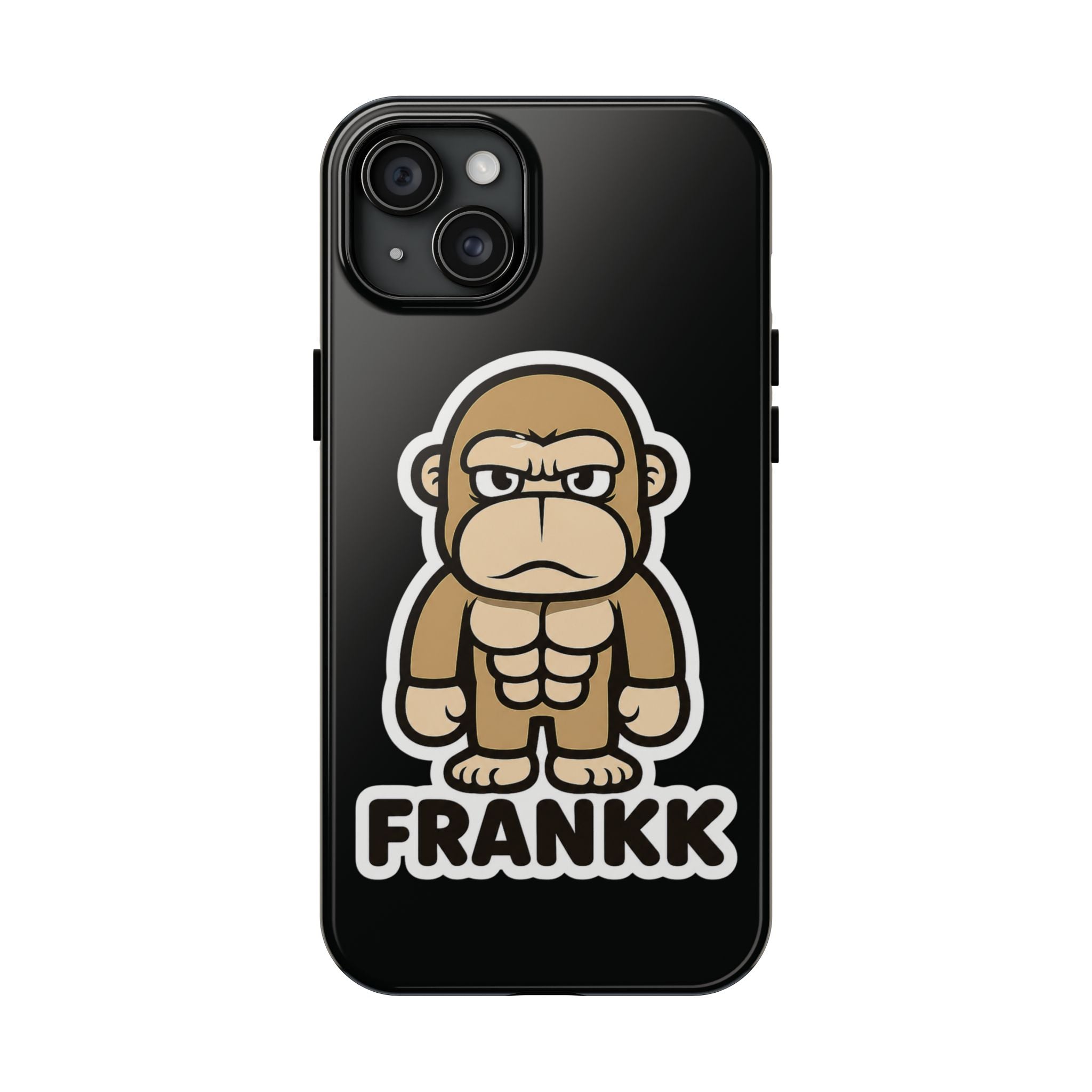 FRANKK The Ape "Essentials" Tough Phone Case - Black