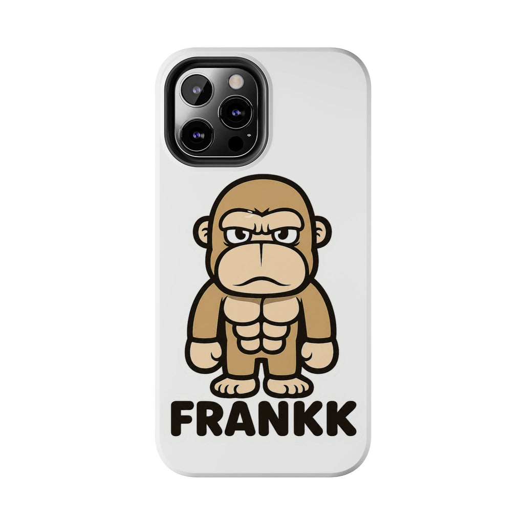 FRANKK The Ape "Essentials" Tough Phone Case - White