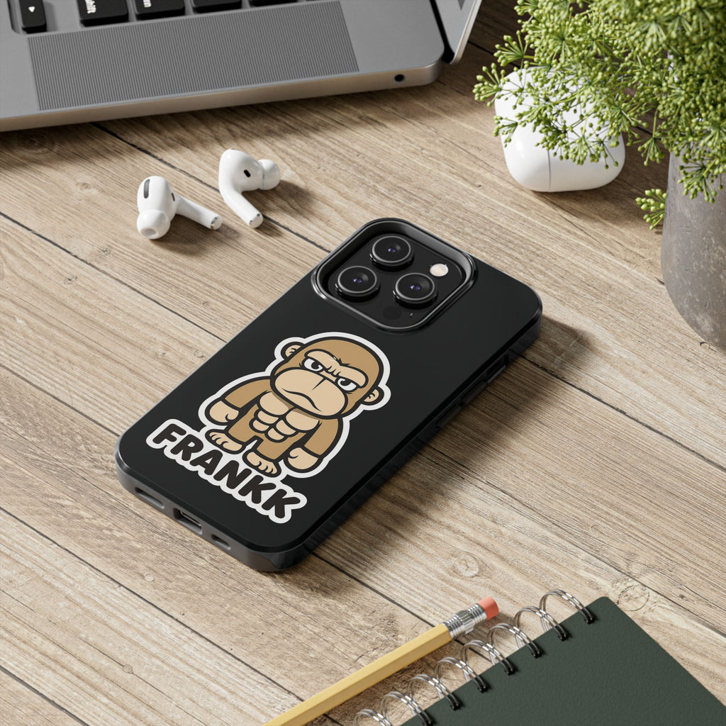 FRANKK The Ape "Essentials" Tough Phone Case - Black