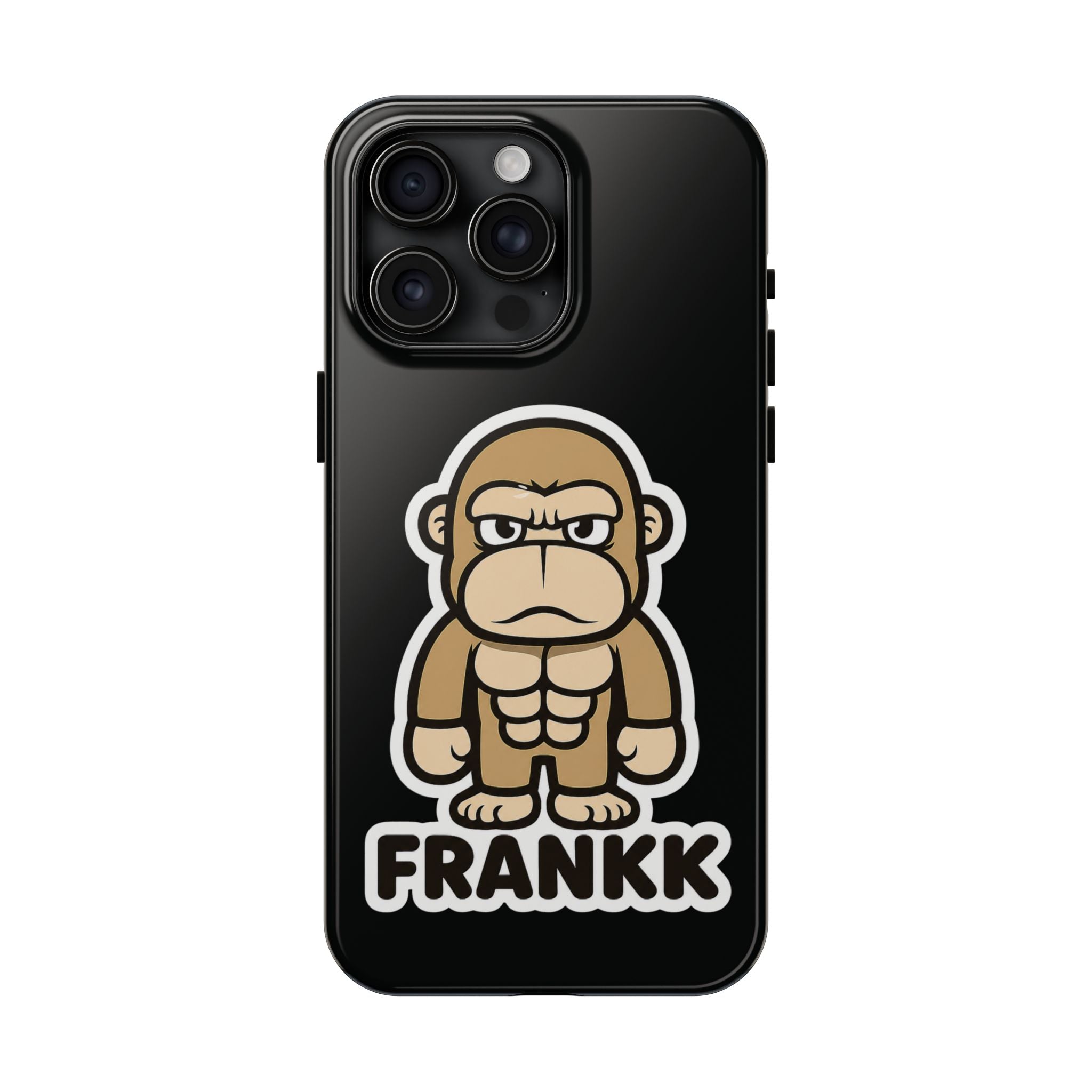 FRANKK The Ape "Essentials" Tough Phone Case - Black