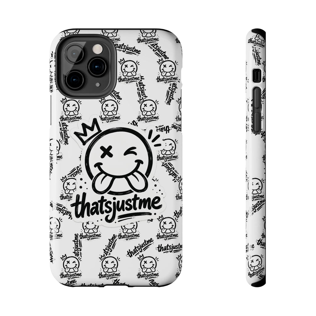 thatsjustme "Overload" Tough Phone Case - White