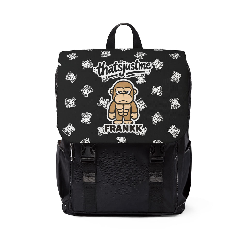 "Limited Edition" thatsjustme & FRANKK The Ape "OG" Backpack — Casual Shoulder Daypack