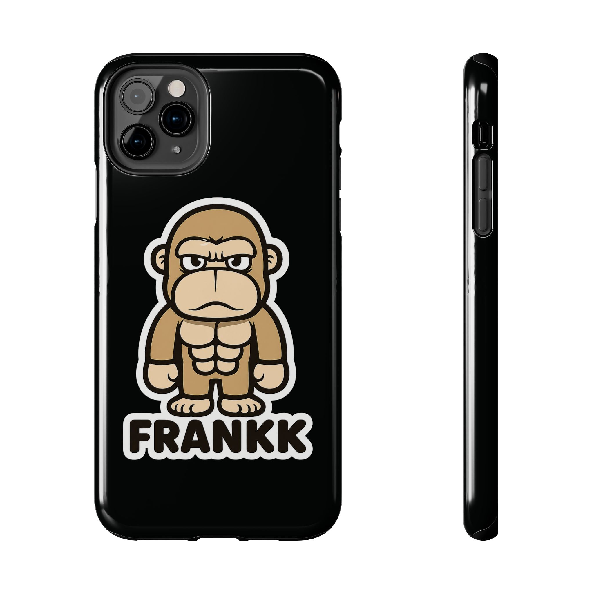 FRANKK The Ape "Essentials" Tough Phone Case - Black