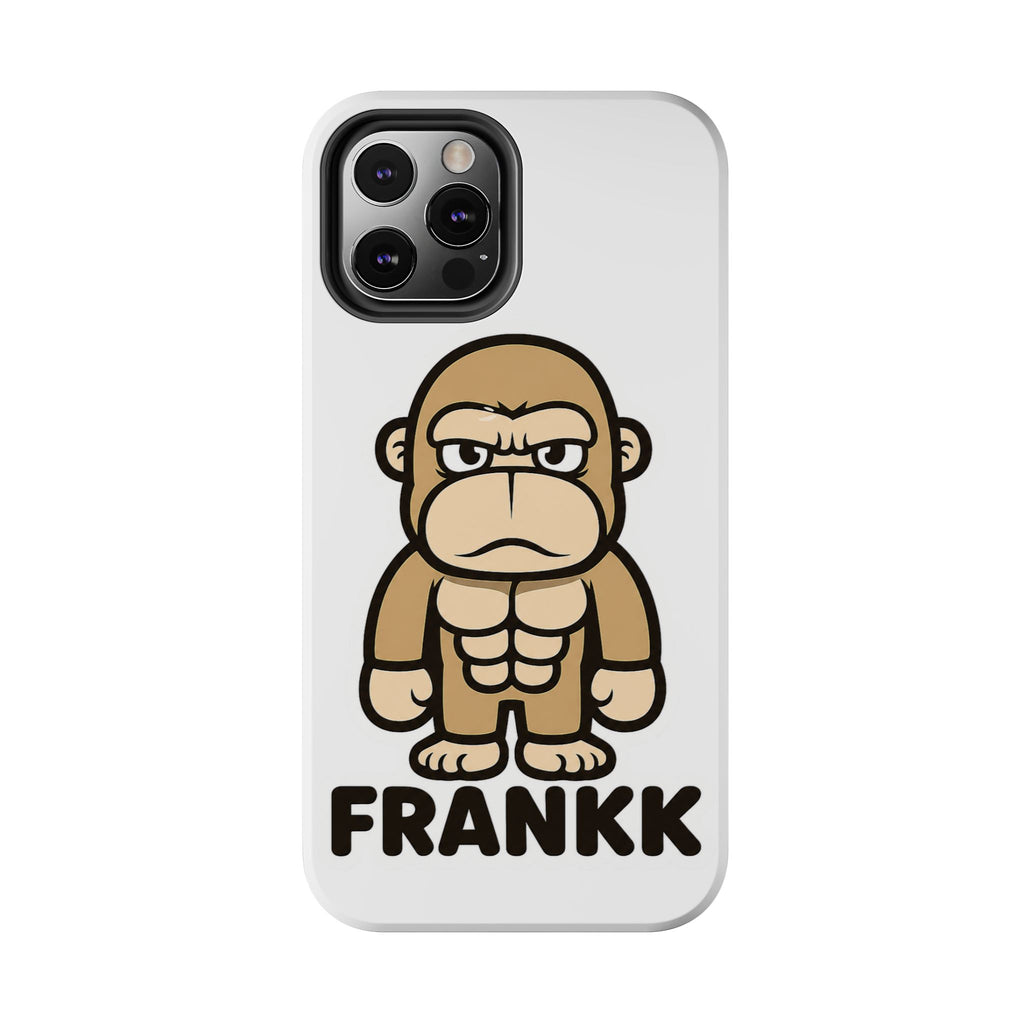 FRANKK The Ape "Essentials" Tough Phone Case - White