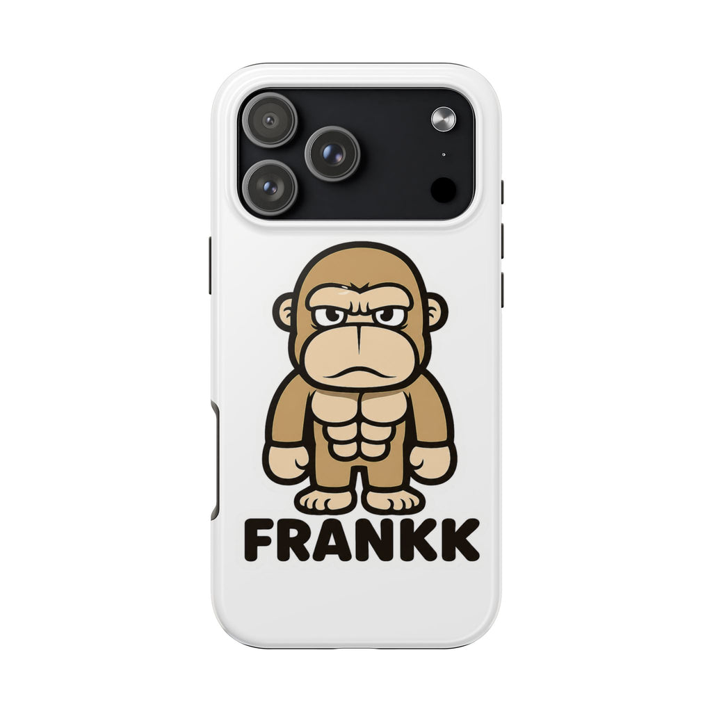 FRANKK The Ape "Essentials" Tough Phone Case - White