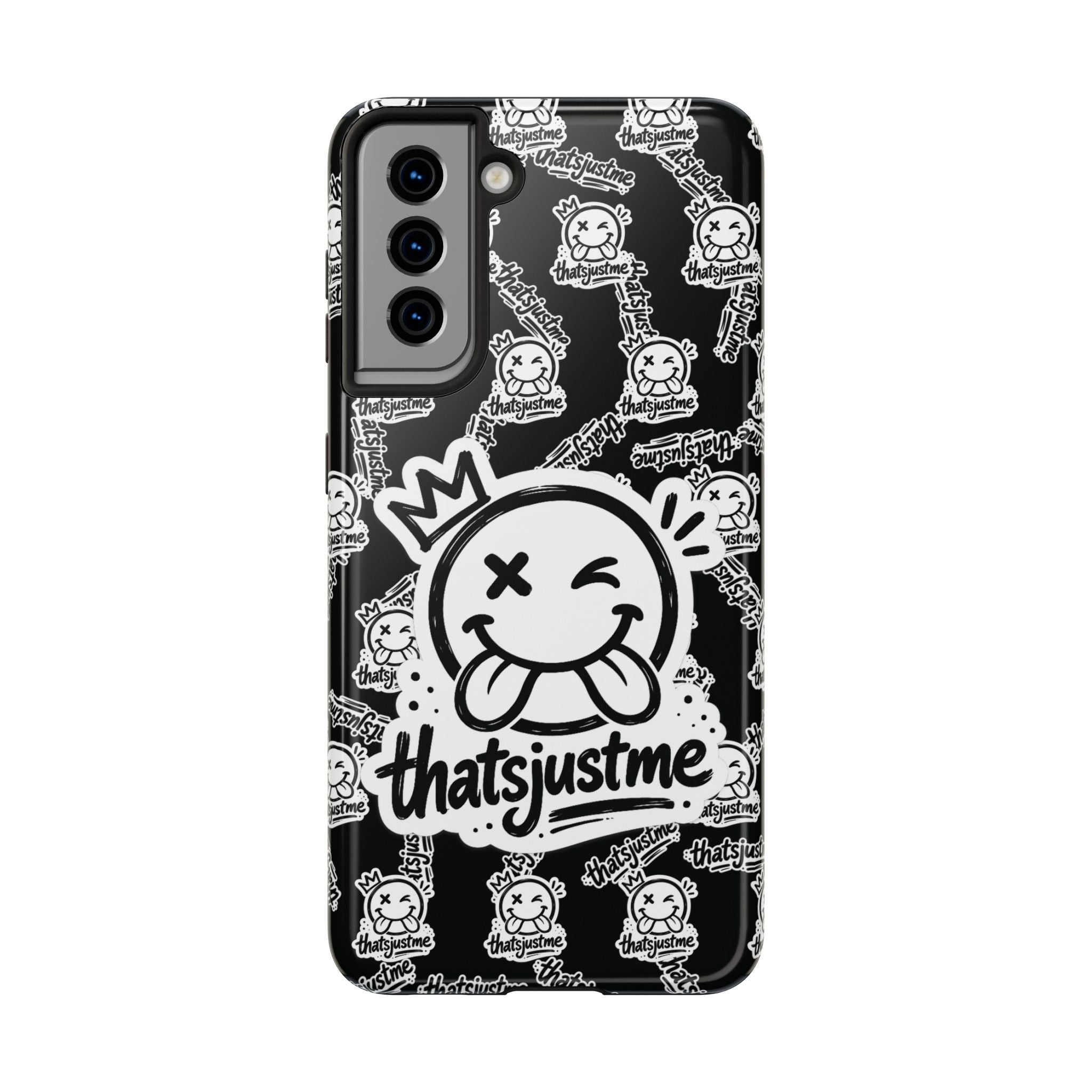 thatsjustme "Overload" Tough Phone Case - Black