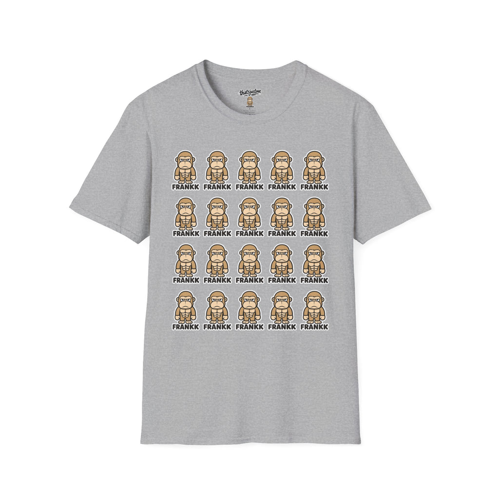 FRANKK The Ape Repeated "Essentials" Graphic Tee - Unisex T-Shirt