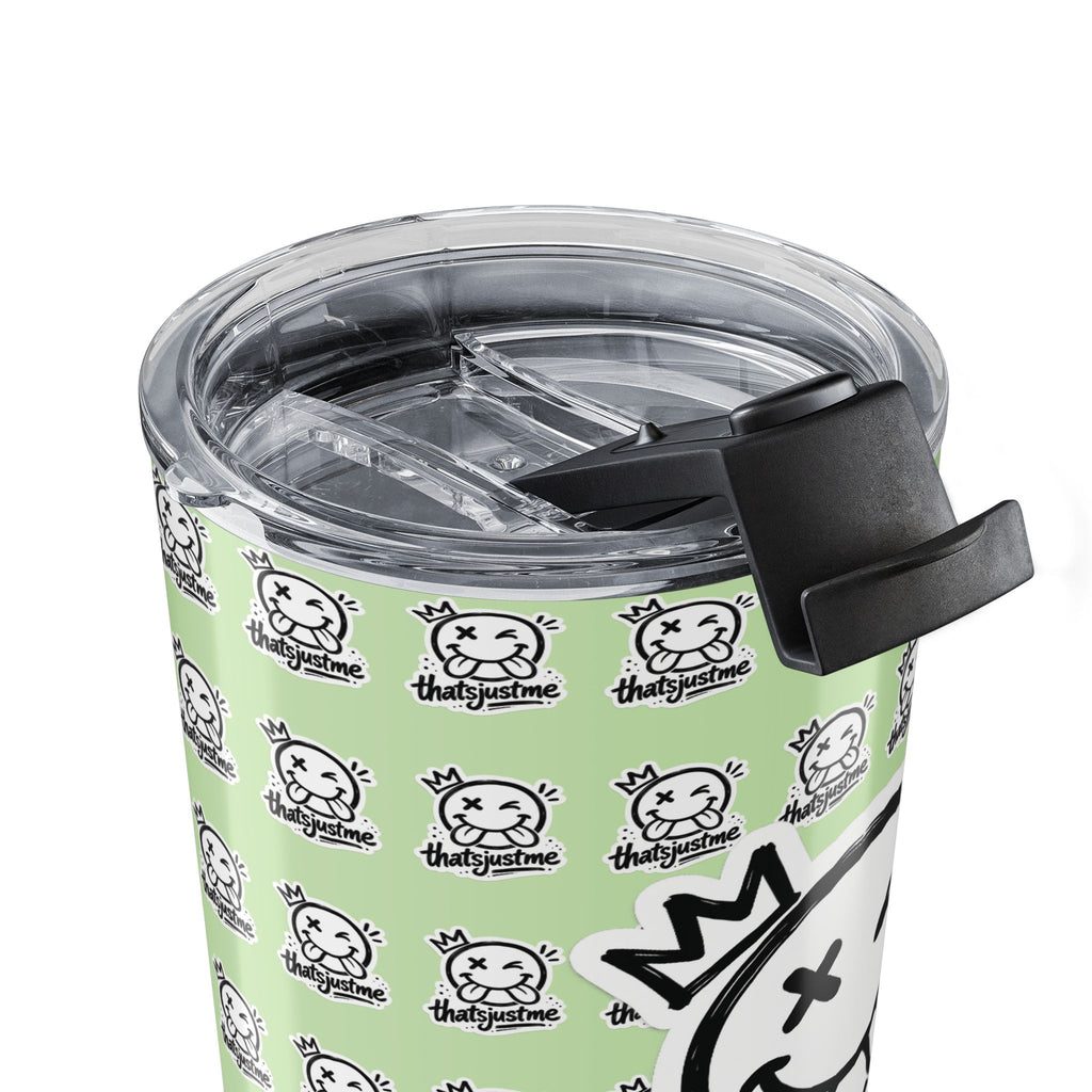 thatsjustme "OG" Crown Smiley 20oz Stainless Tumbler - Light Green
