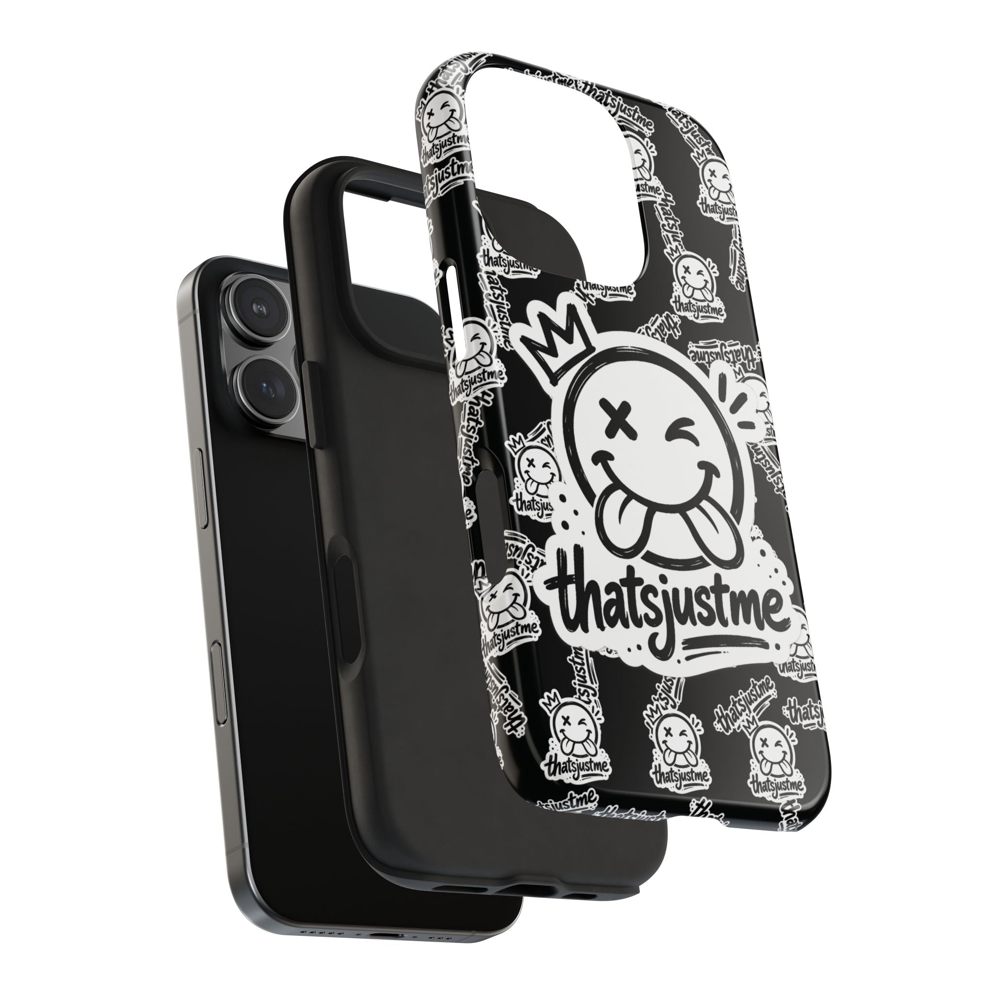thatsjustme "Overload" Tough Phone Case - Black