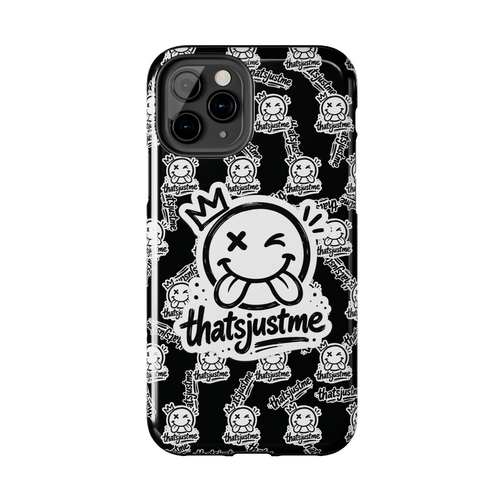 thatsjustme "Overload" Tough Phone Case - Black