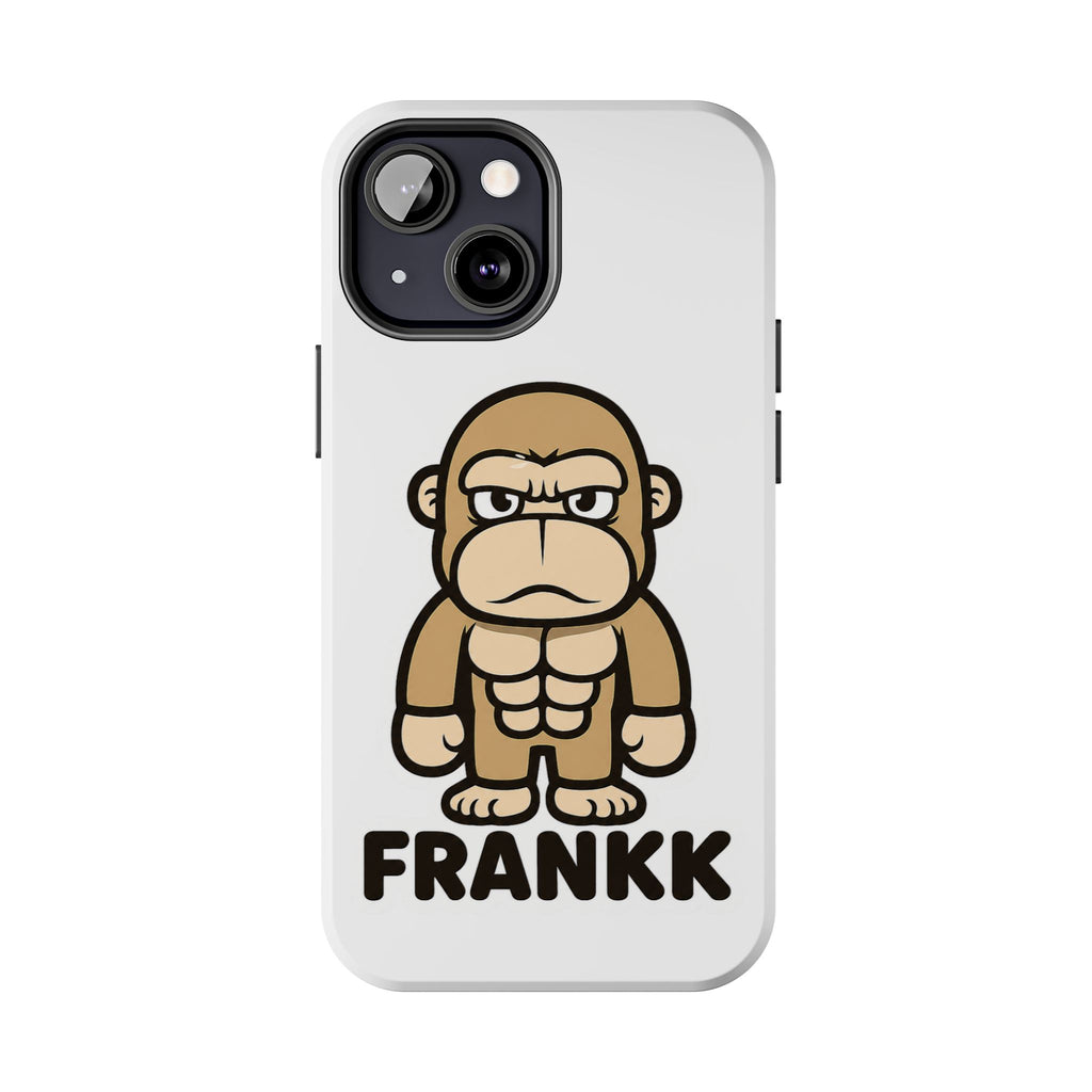 FRANKK The Ape "Essentials" Tough Phone Case - White