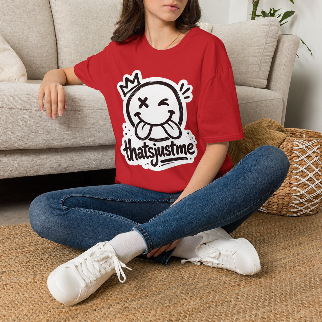 thatsjustme "OG" Crown Smiley Graphic Tee - Unisex T-Shirt