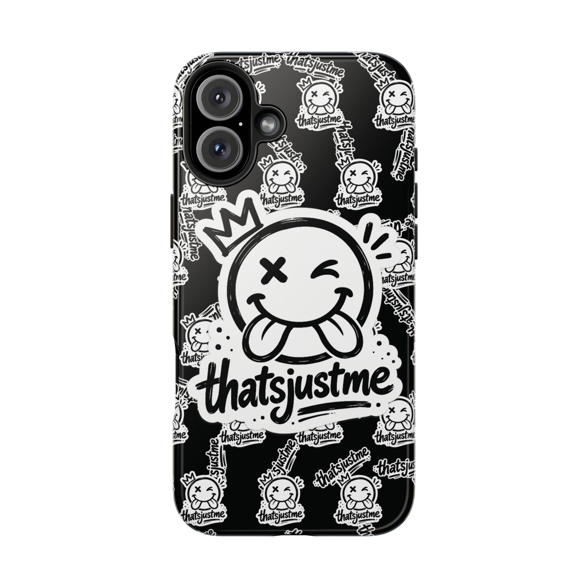 thatsjustme "Overload" Tough Phone Case - Black