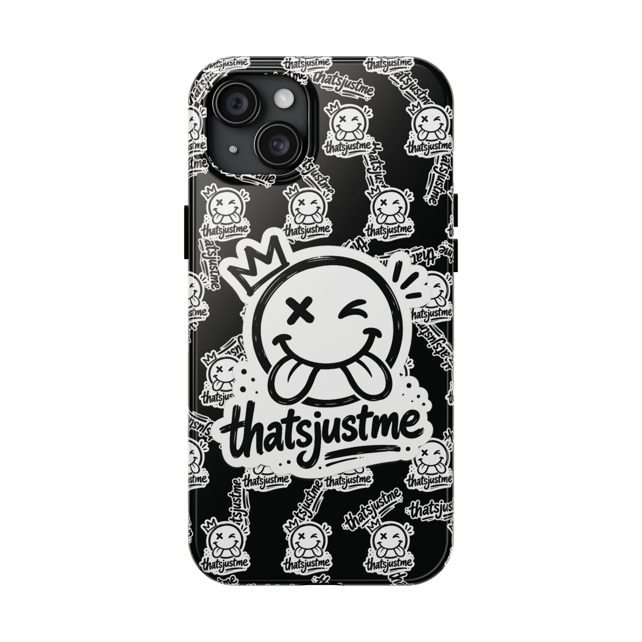 thatsjustme "Overload" Tough Phone Case - Black