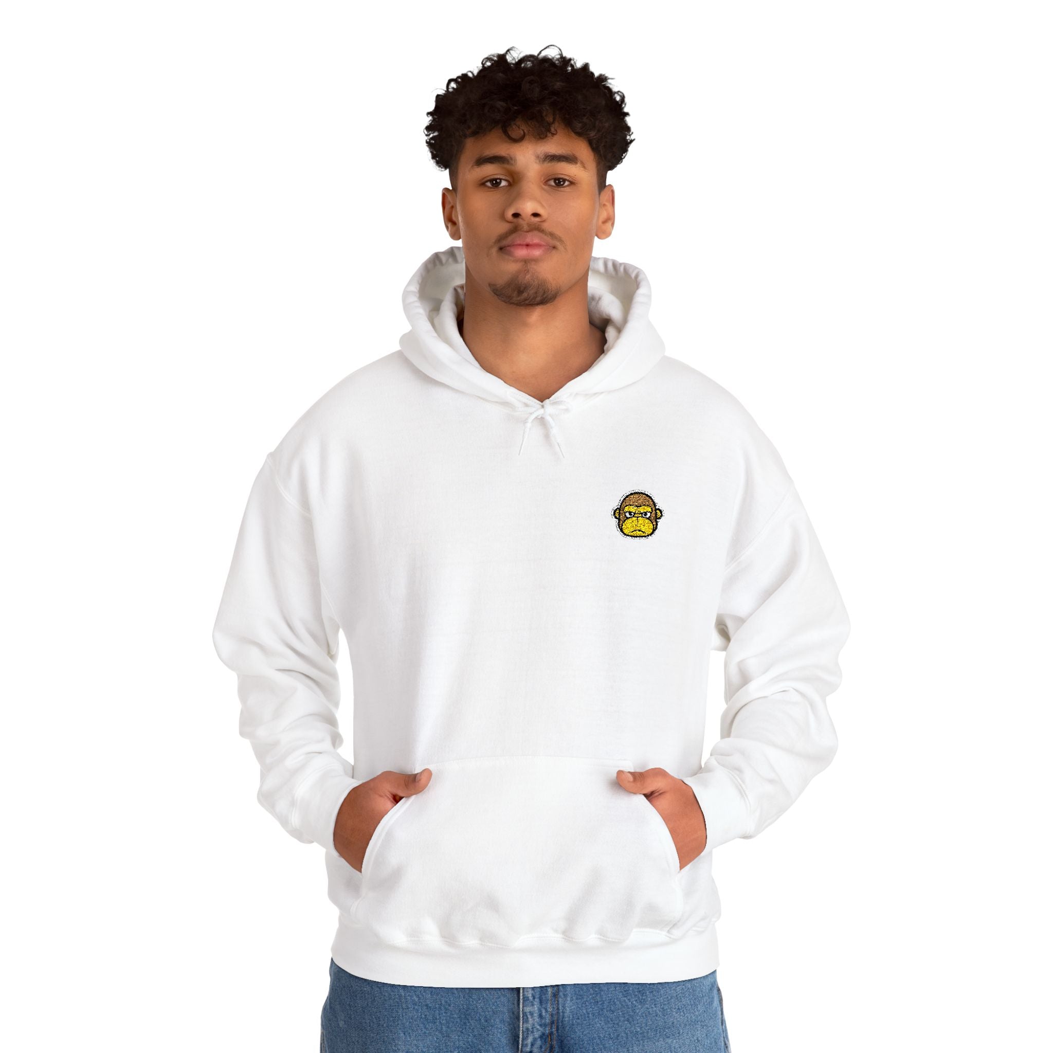 FRANKK The Ape "Essentials" Embroidered Hoodie 2 — Unisex Sweatshirt