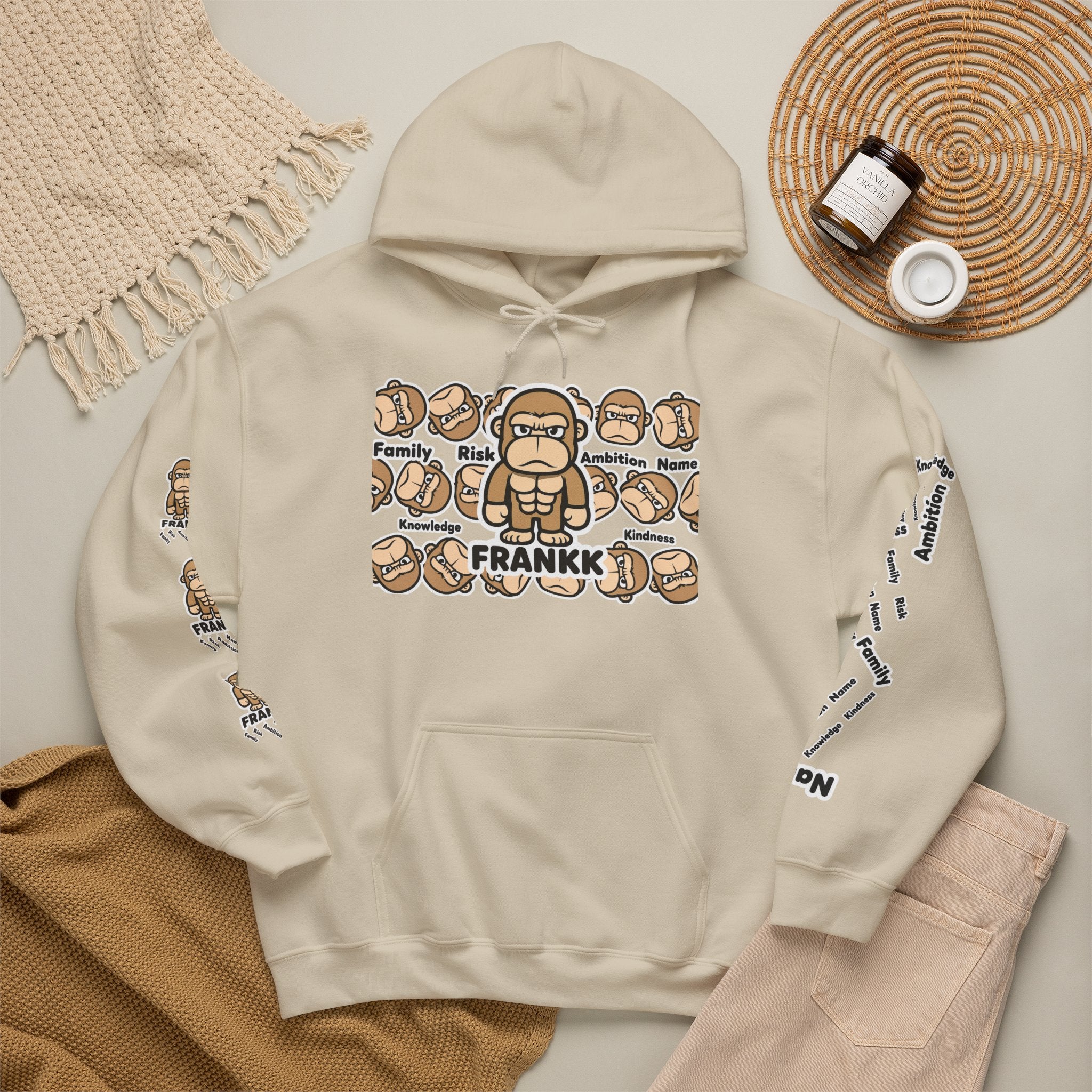 FRANKK The Ape "Overload" Hoodie - Unisex Sweatshirt
