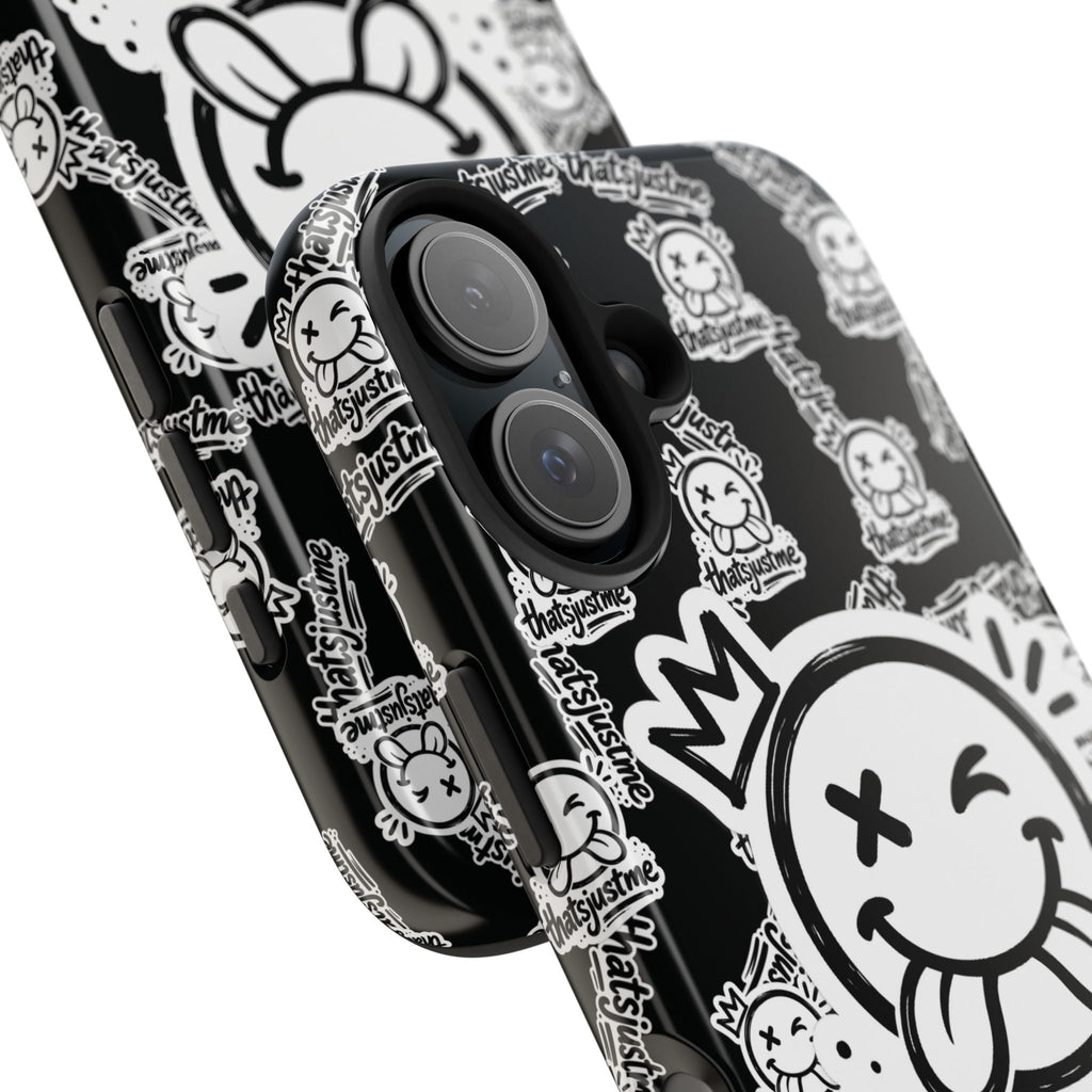 thatsjustme "Overload" Tough Phone Case - Black