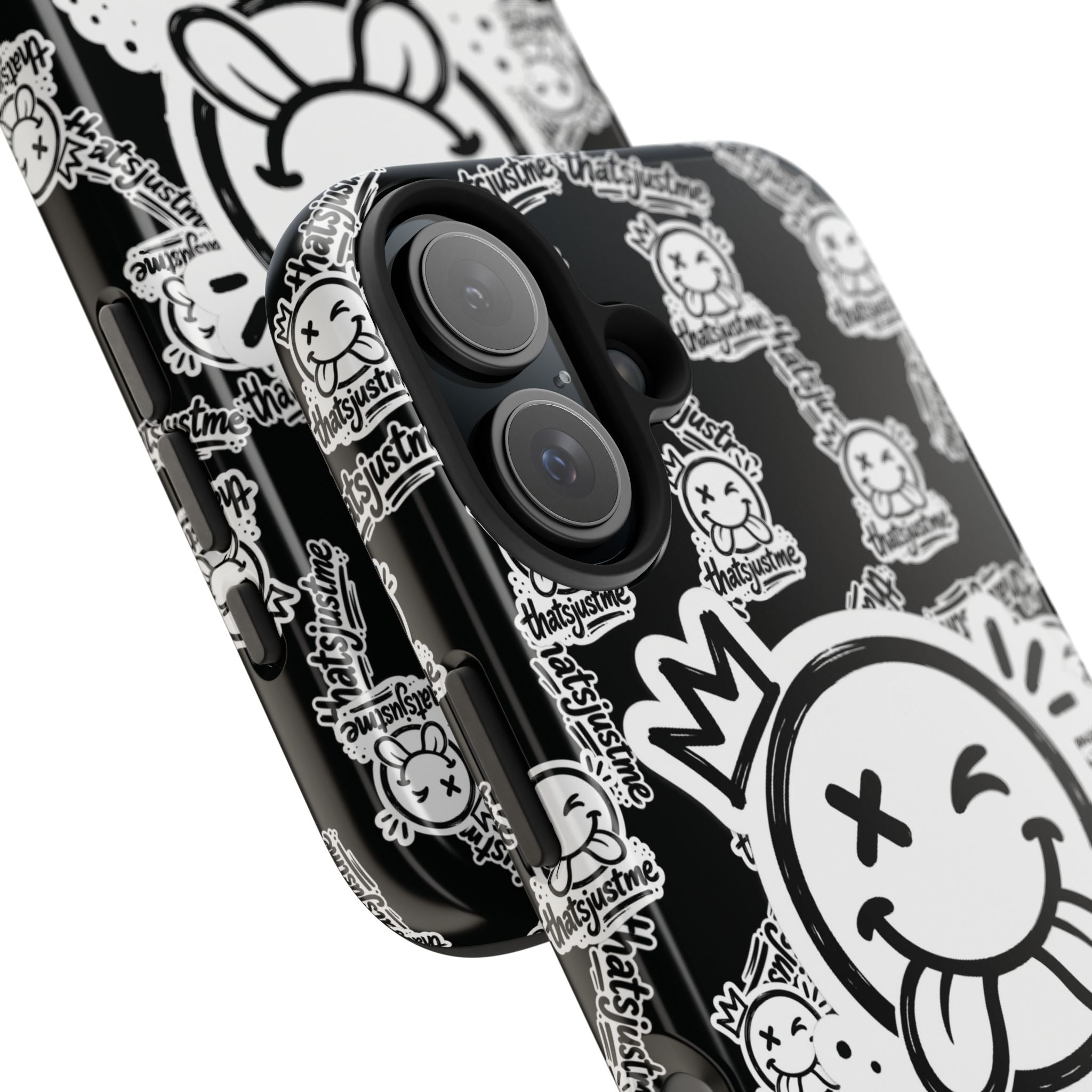 thatsjustme "Overload" Tough Phone Case - Black