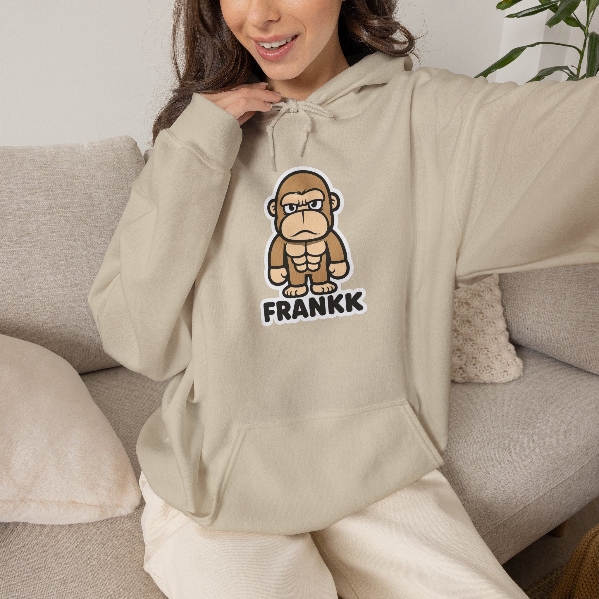 FRANKK The Ape "Essentials" Hoodie —  Unisex Sweatshirt