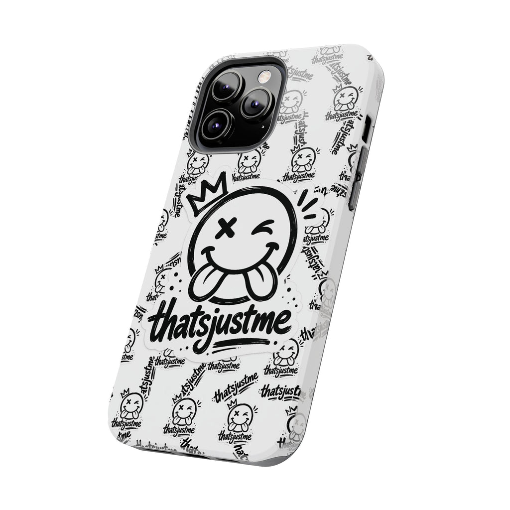 thatsjustme "Overload" Tough Phone Case - White