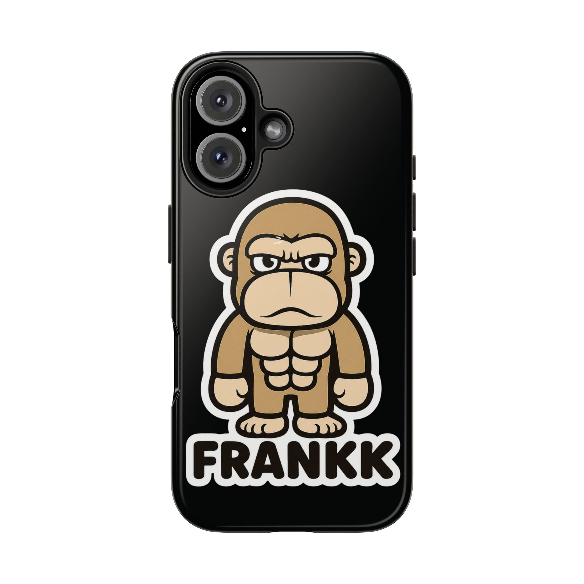 FRANKK The Ape "Essentials" Tough Phone Case - Black
