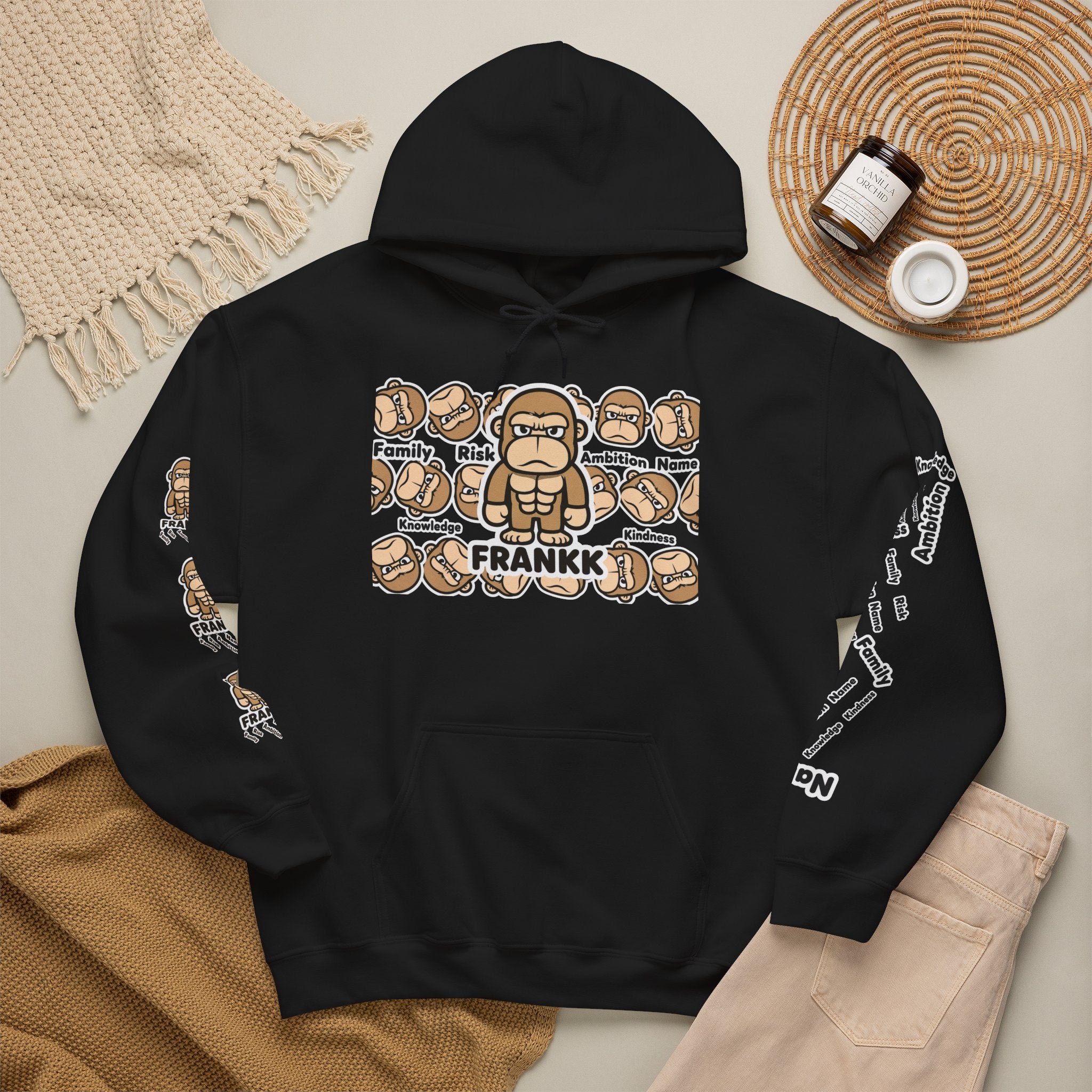 FRANKK The Ape "Overload" Hoodie - Unisex Sweatshirt